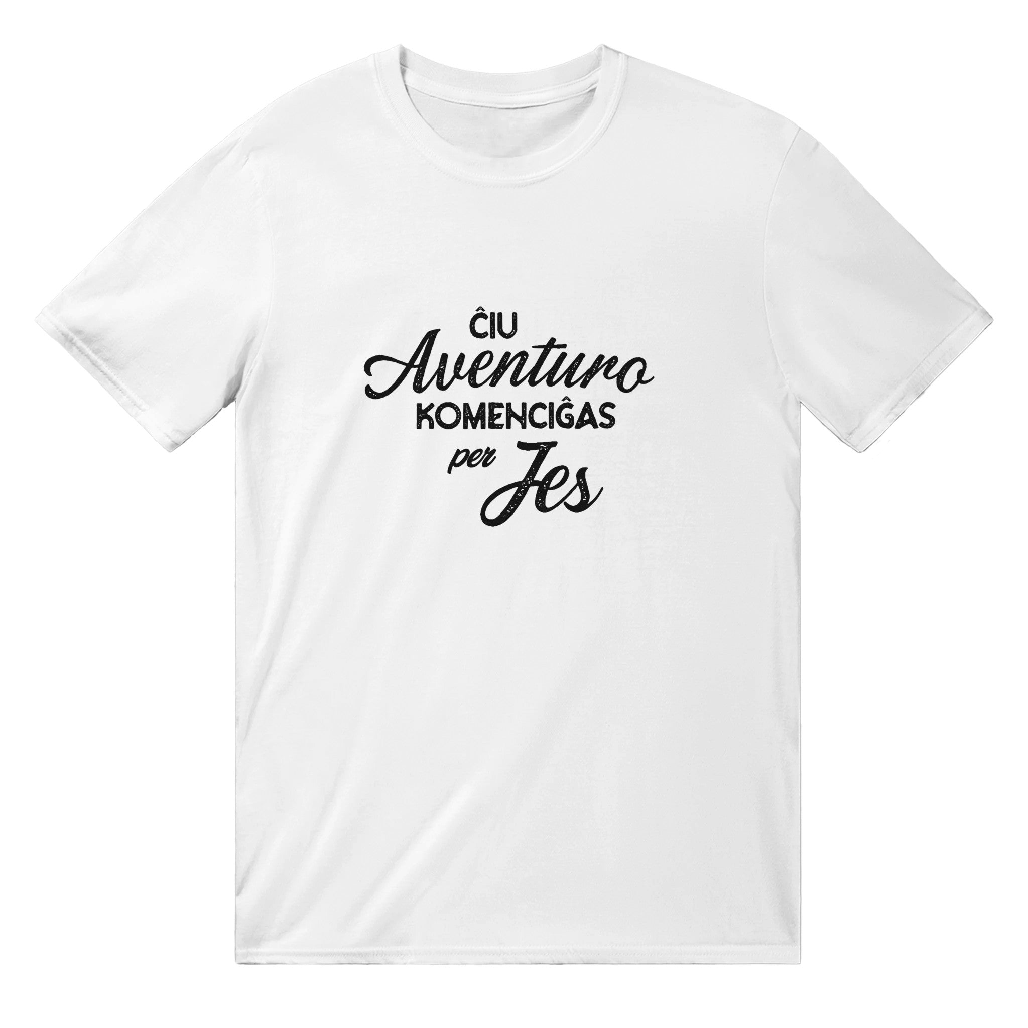 Ĉiu Aventuro Unisex T-shirt