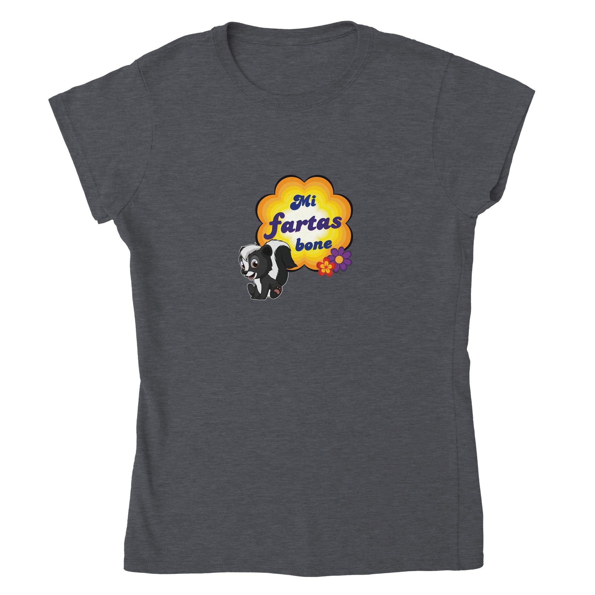 Mi Fartas Bone Womens T-shirt