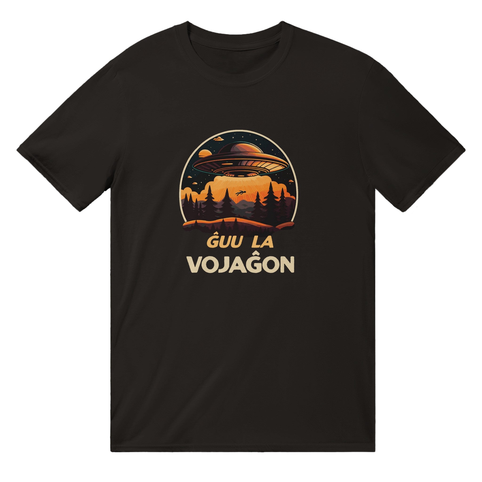 Ĝuu la Vojaĝon Unisex T-shirt