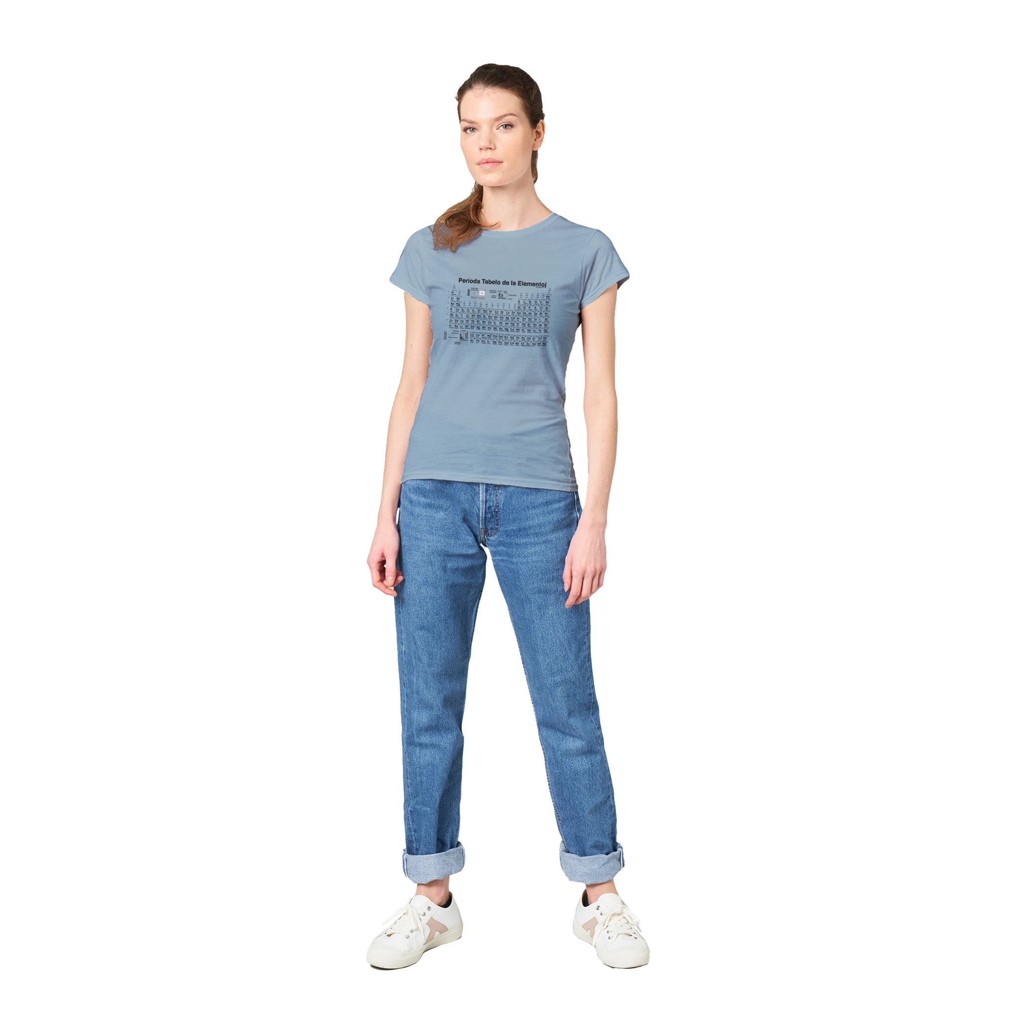 Perioda Tabelo de la Elementoj Womens T-shirt