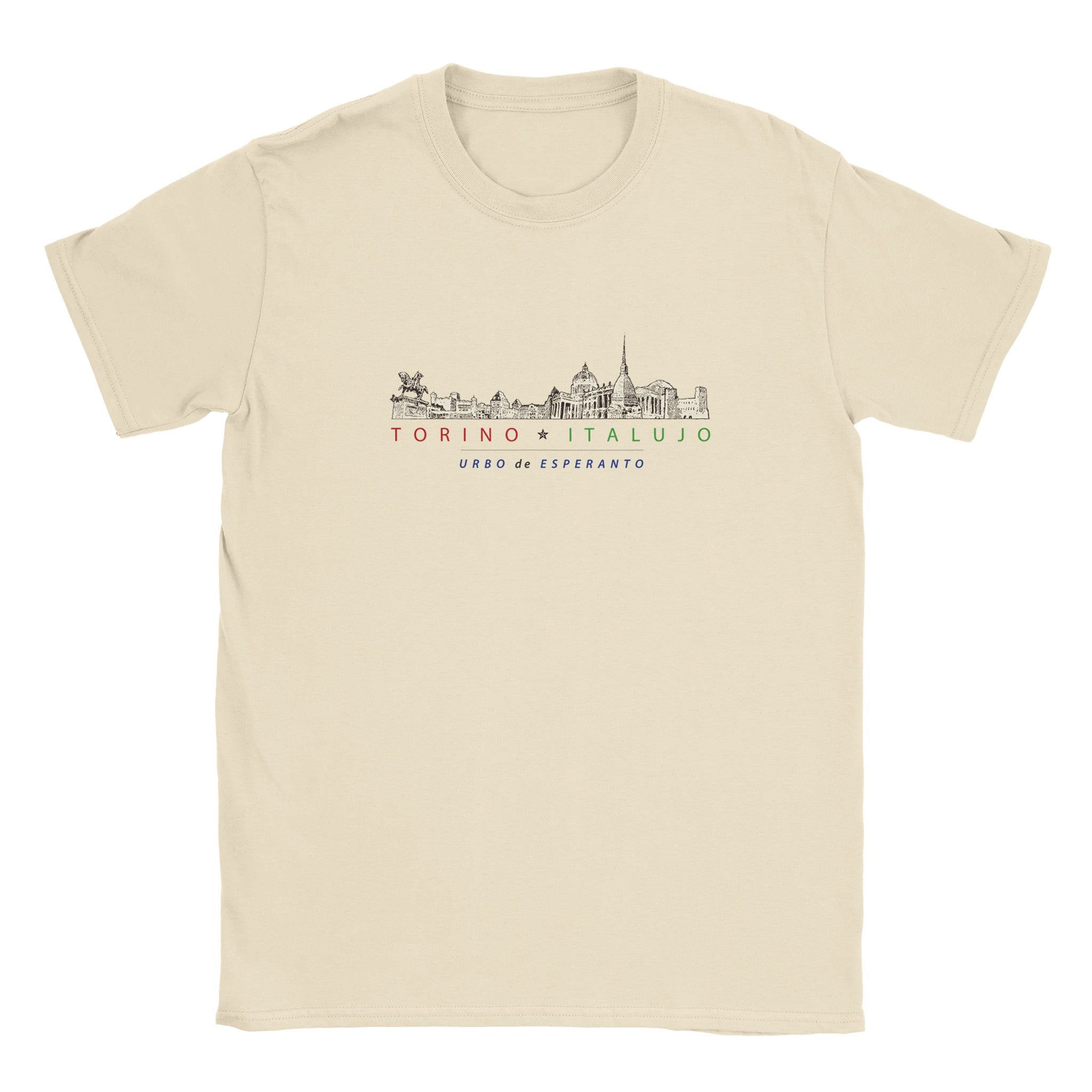Torino Architecture Uniseksa T-ĉemizo