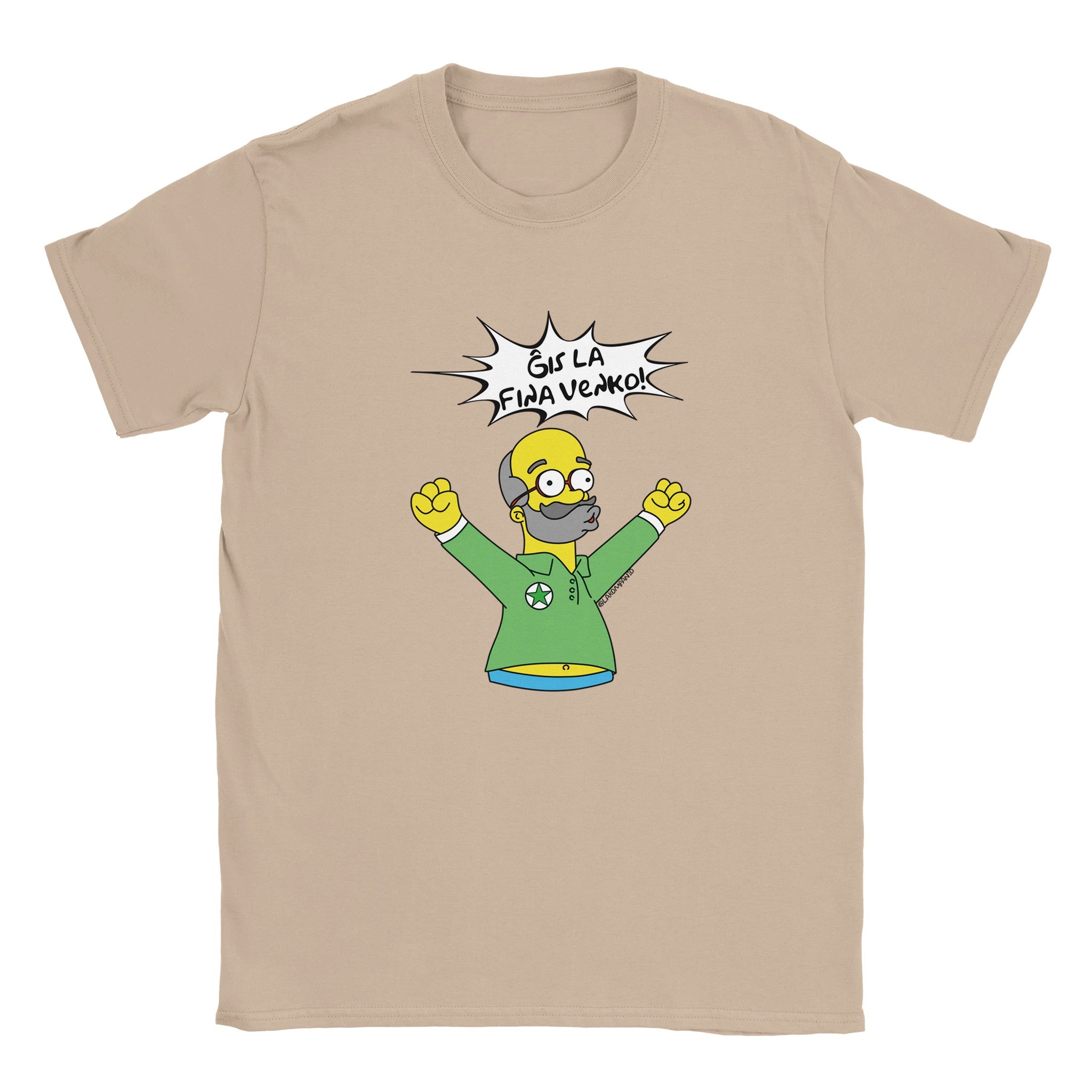 Zampson Ĝis la Fina Venko Uniseksa T-ĉemizo