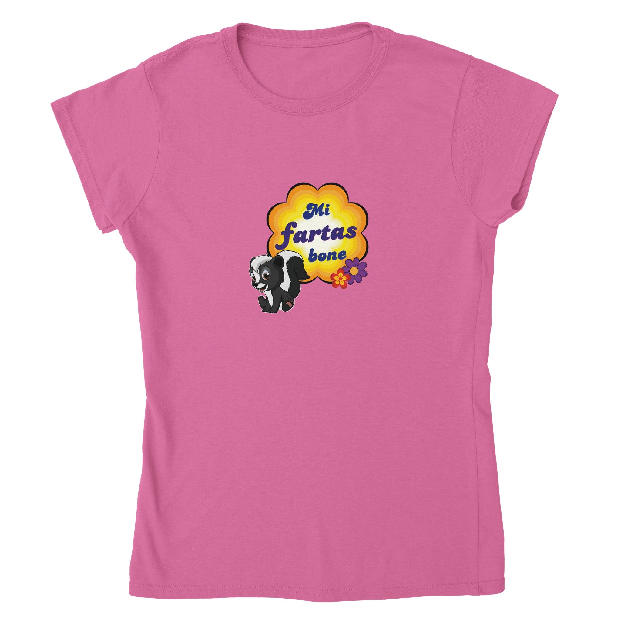 Mi Fartas Bone Womens T-shirt