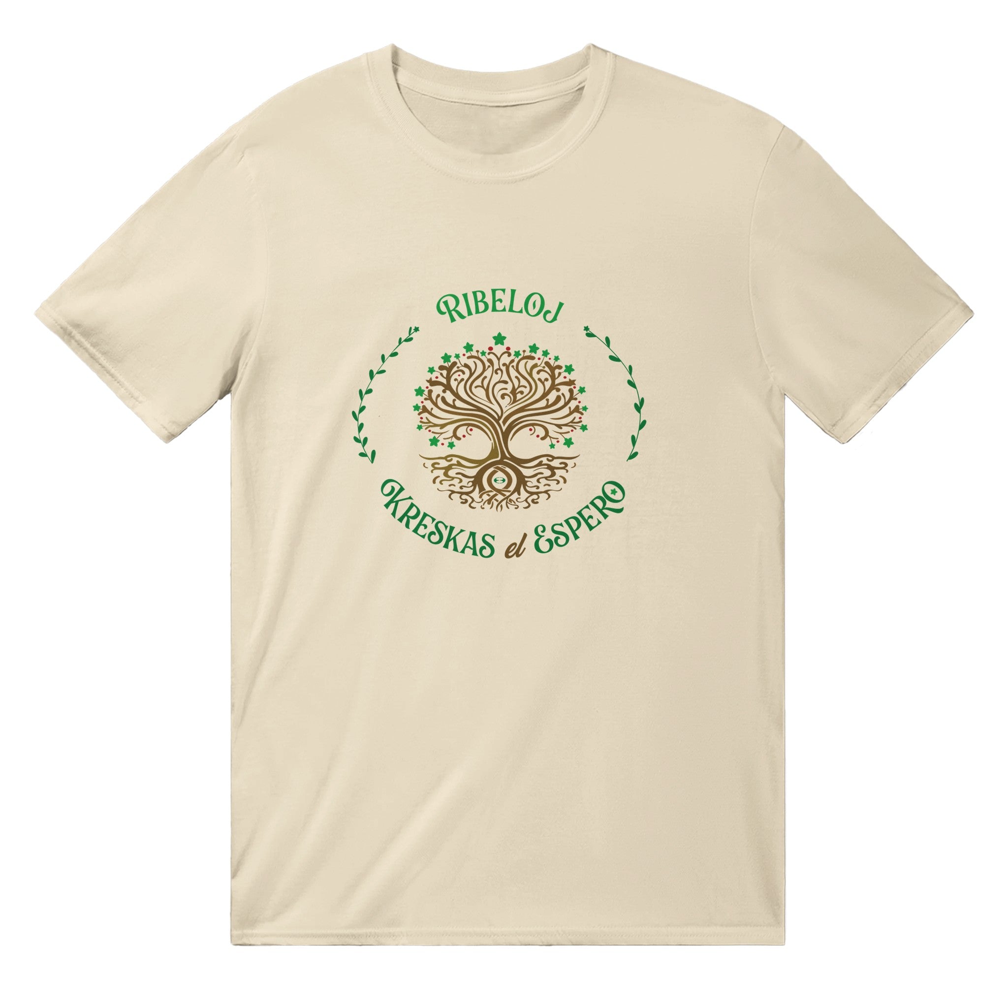 Ribeloj Kreskas el Espero Unisex Esperanto T-shirt