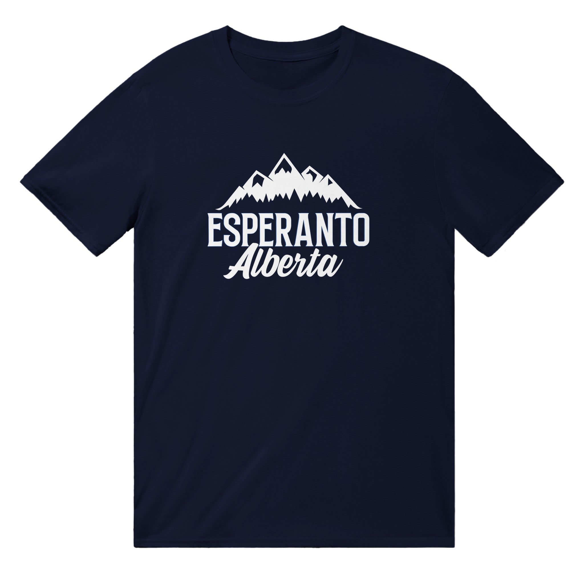 Esperanto Alberta Uniseksa T-ĉemizo