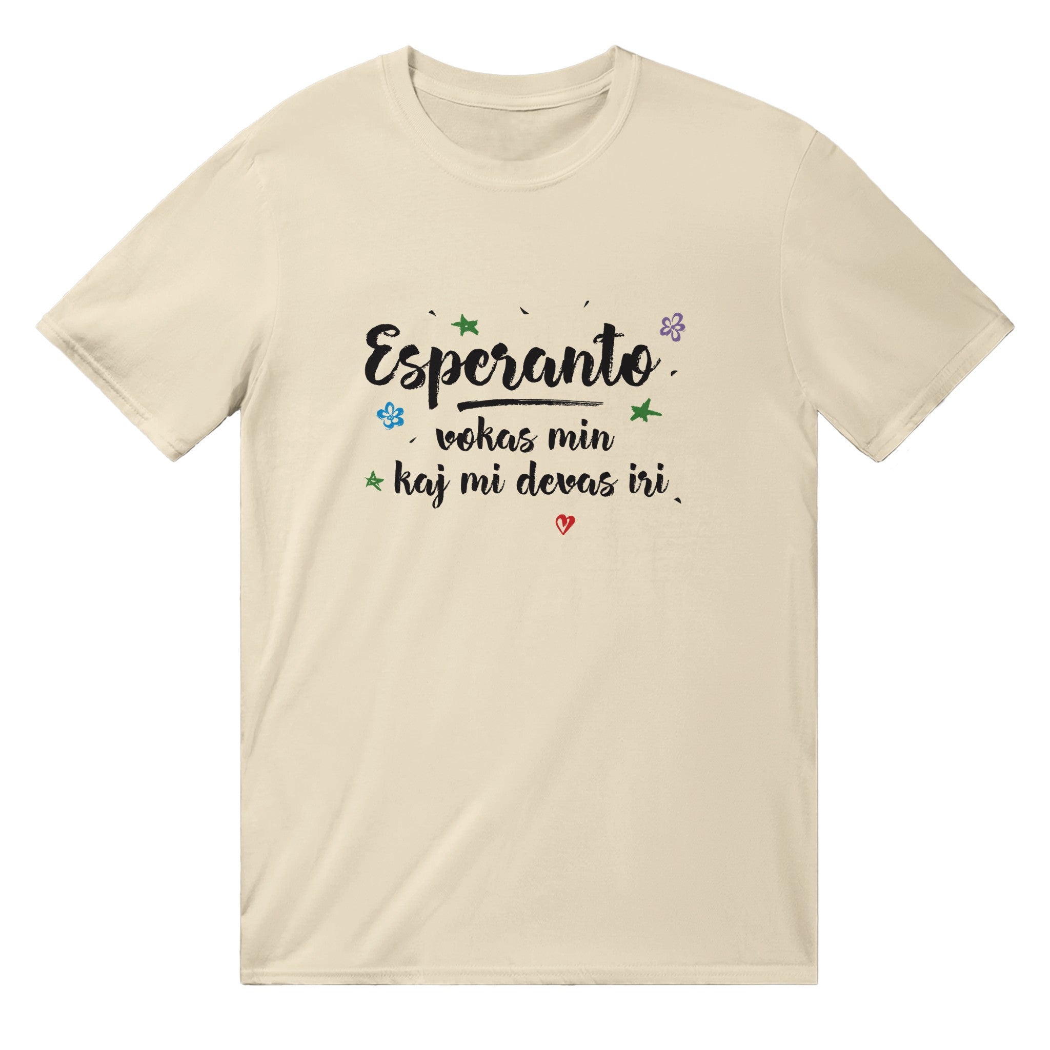 Esperanto Vokas Min Unisex T-shirt