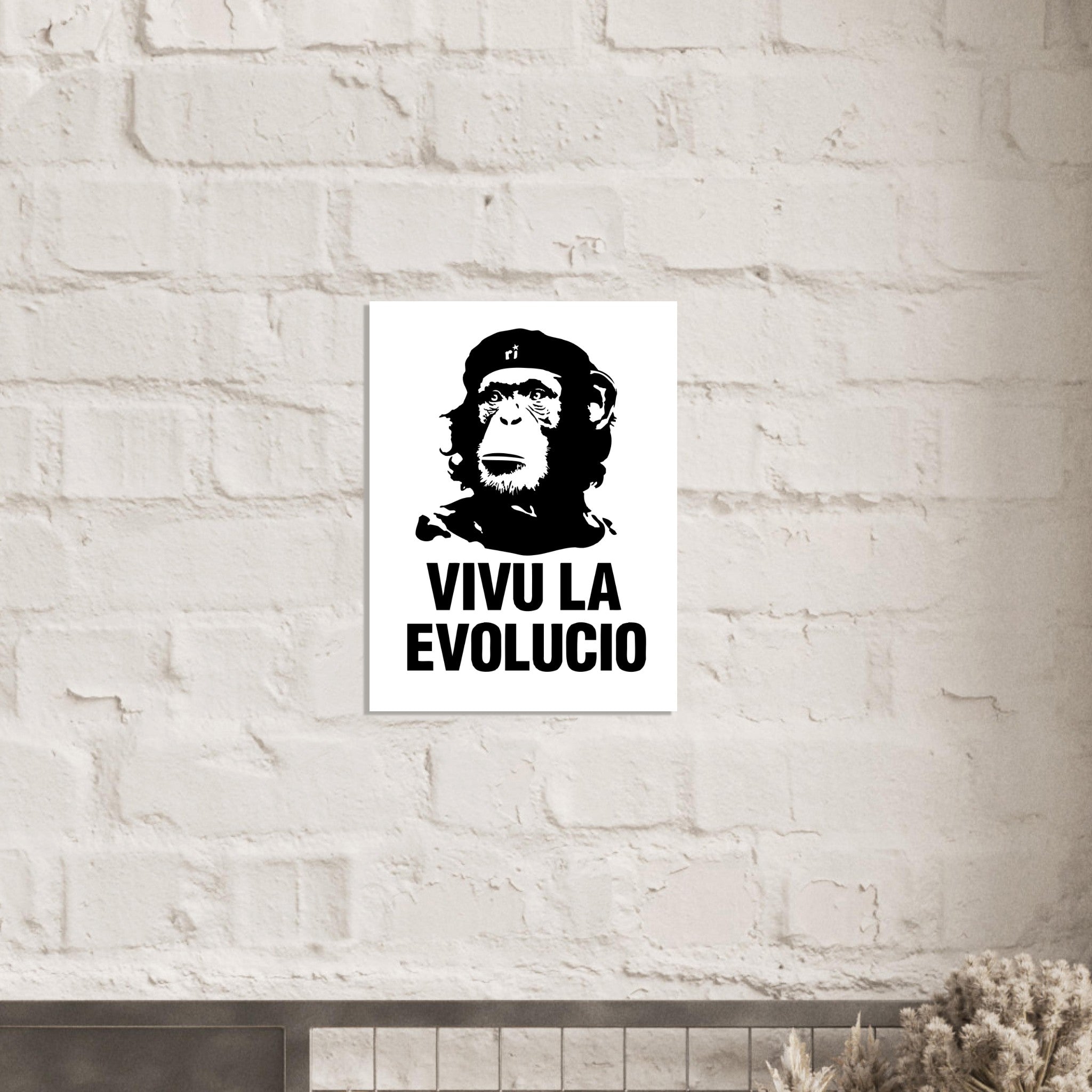 Vivu la Evolucio Matte Poster