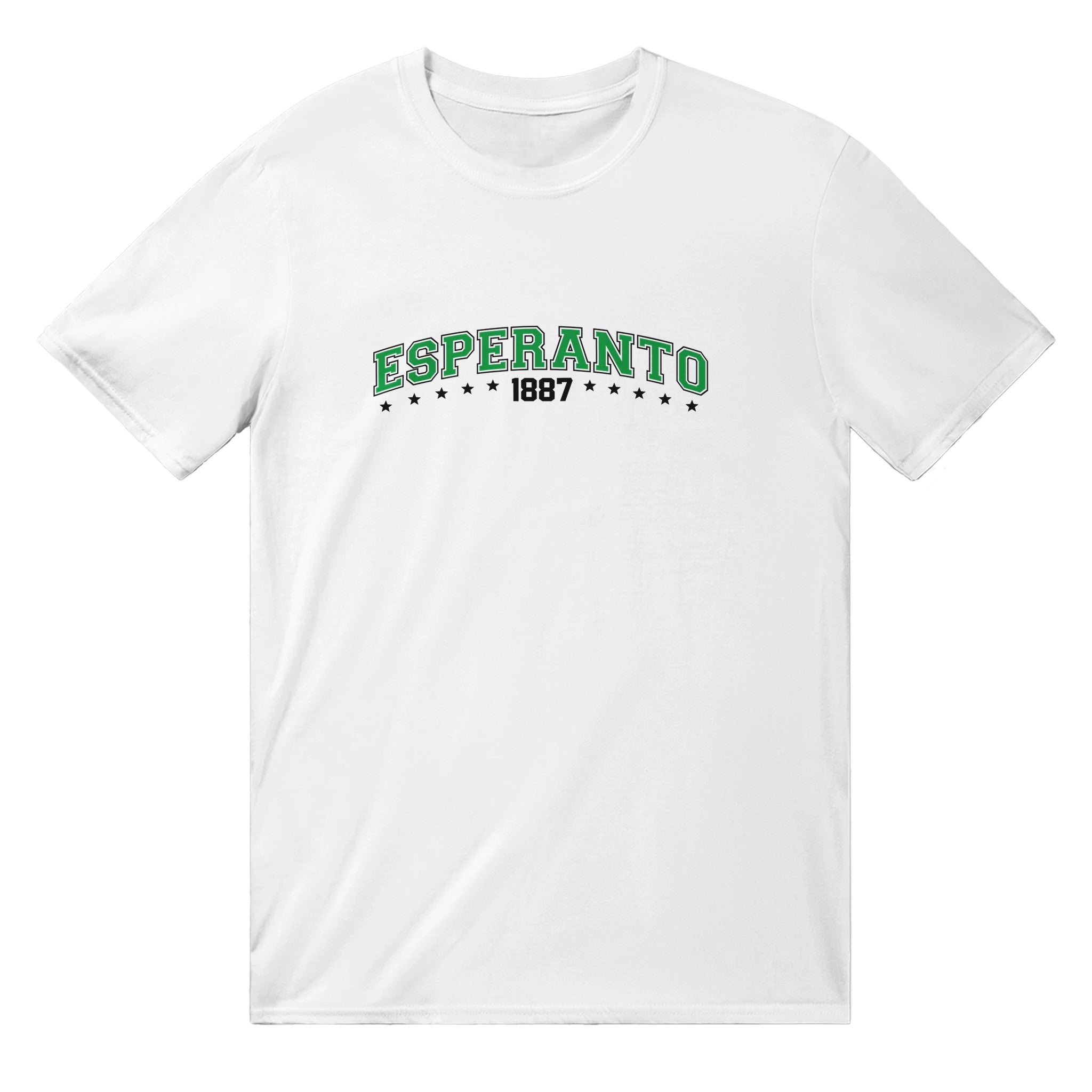 Esperanto-Universitato Uniseksa T-ĉemizo