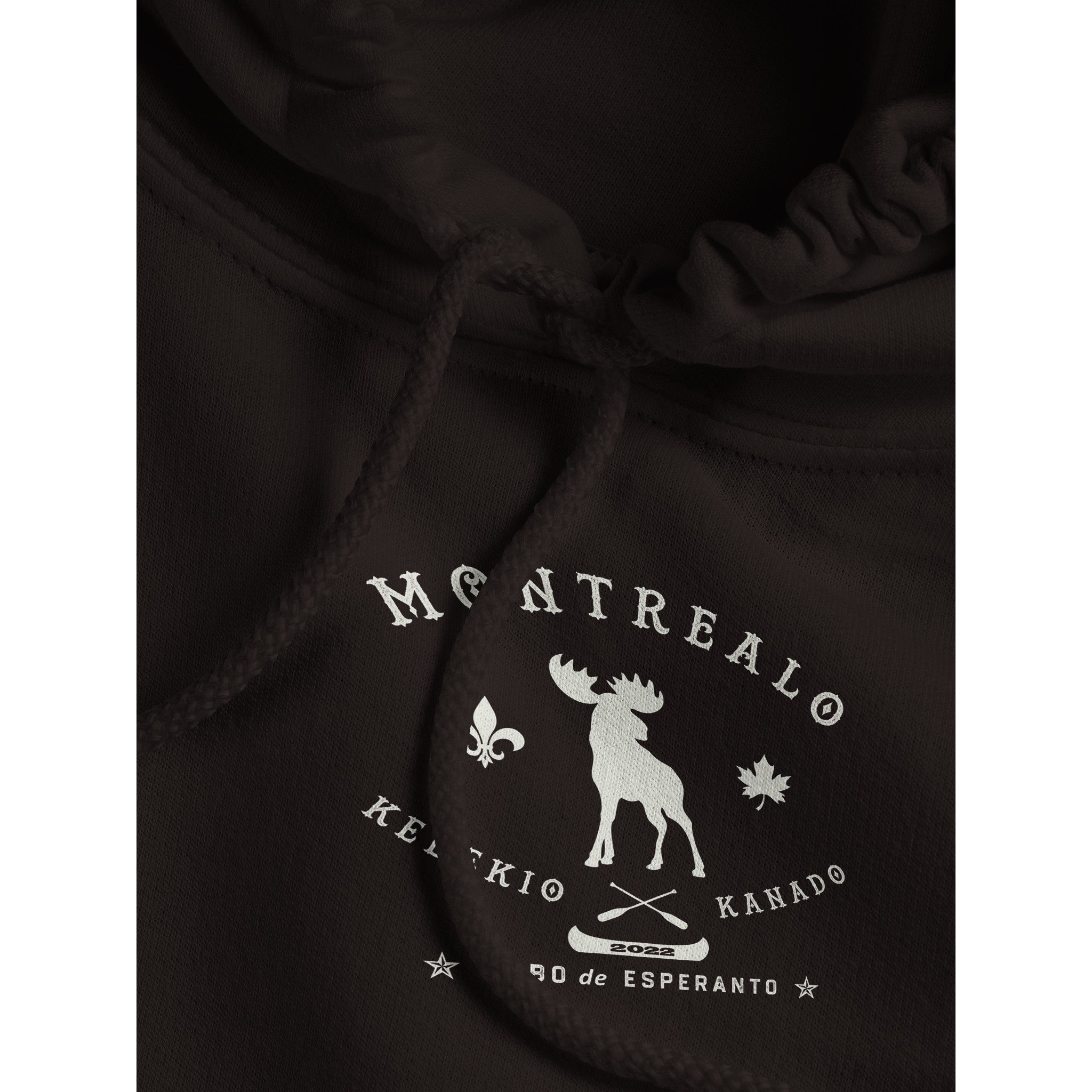 Montrealo Urbo de Esperanto Klasika Unuseksa Kapuĉ-pulovero