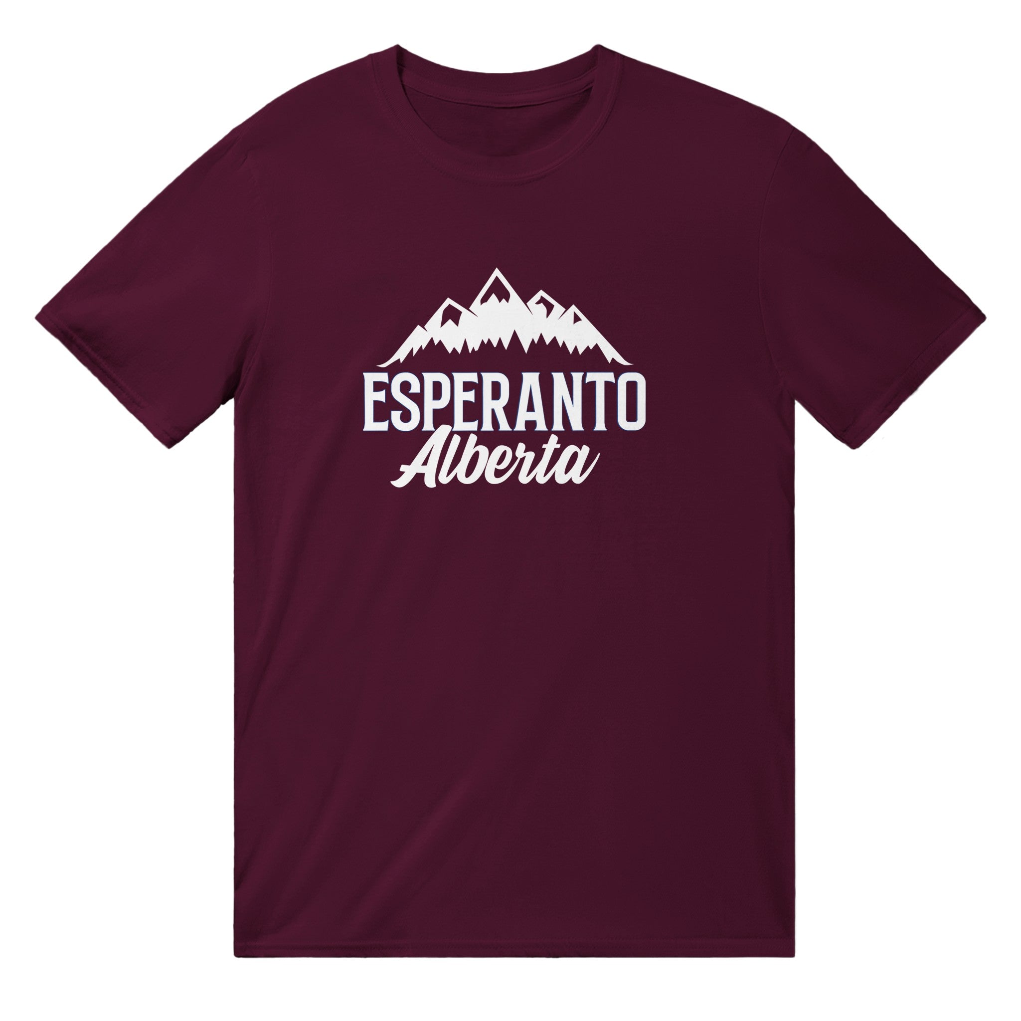 Esperanto Alberta Uniseksa T-ĉemizo