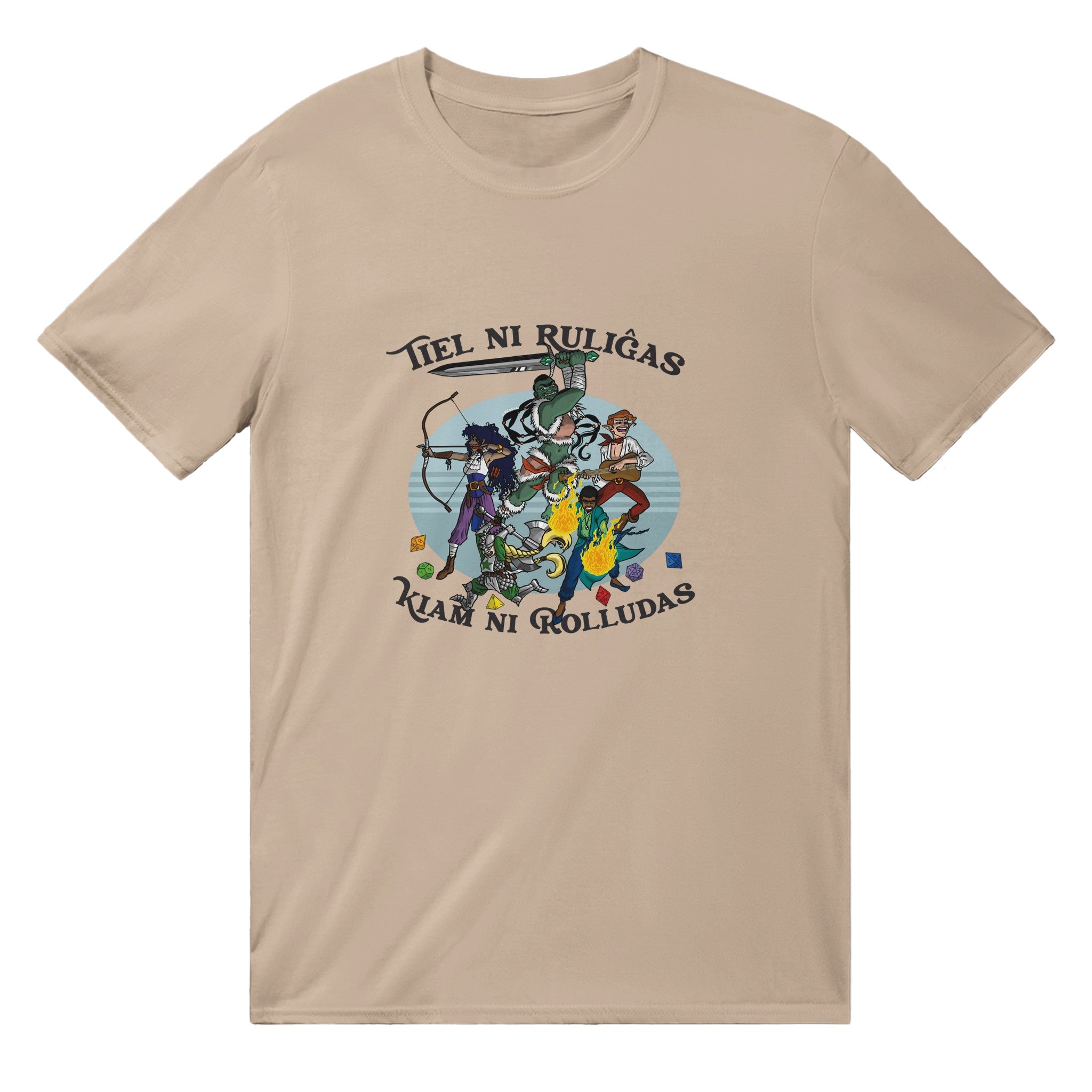 Tiel Ni Ruliĝas Unisex T-shirt