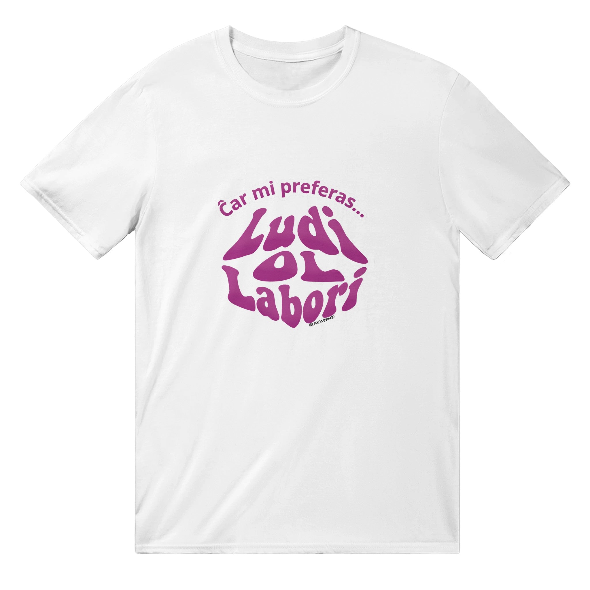 Mi Preferas Ludi Unisex T-shirt