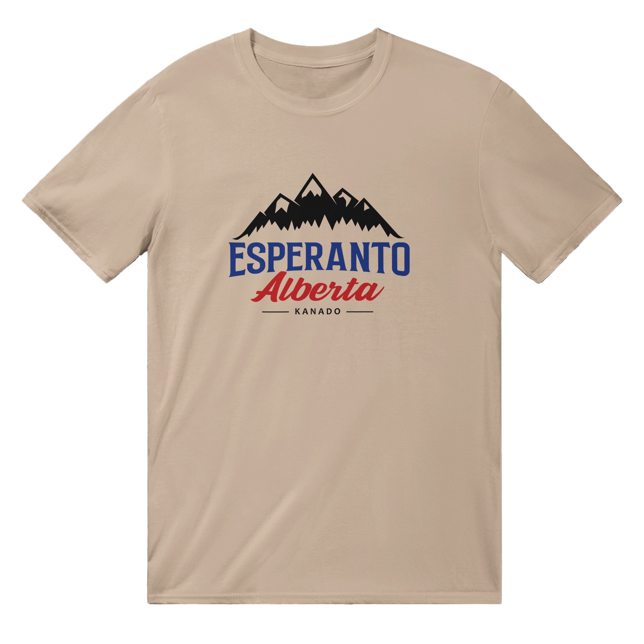 Esperanto Alberta Uniseksa T-ĉemizo