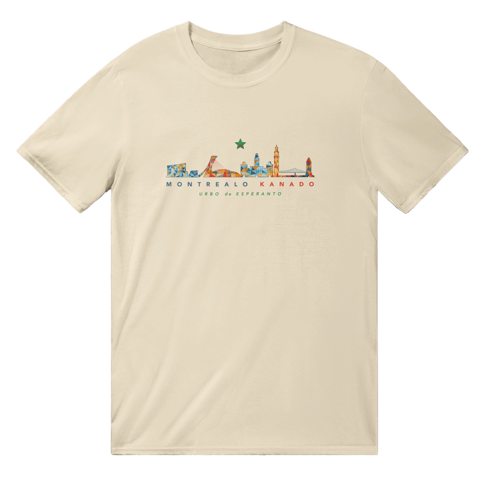 Montrealo Kristala Uniseksa T-ĉemizo