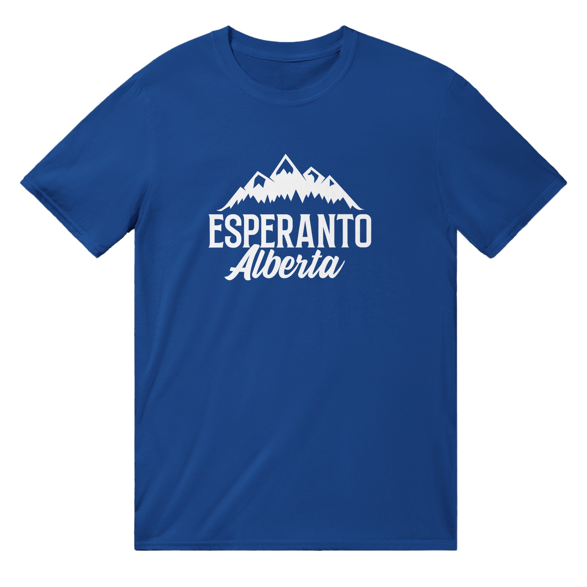 Esperanto Alberta Uniseksa T-ĉemizo