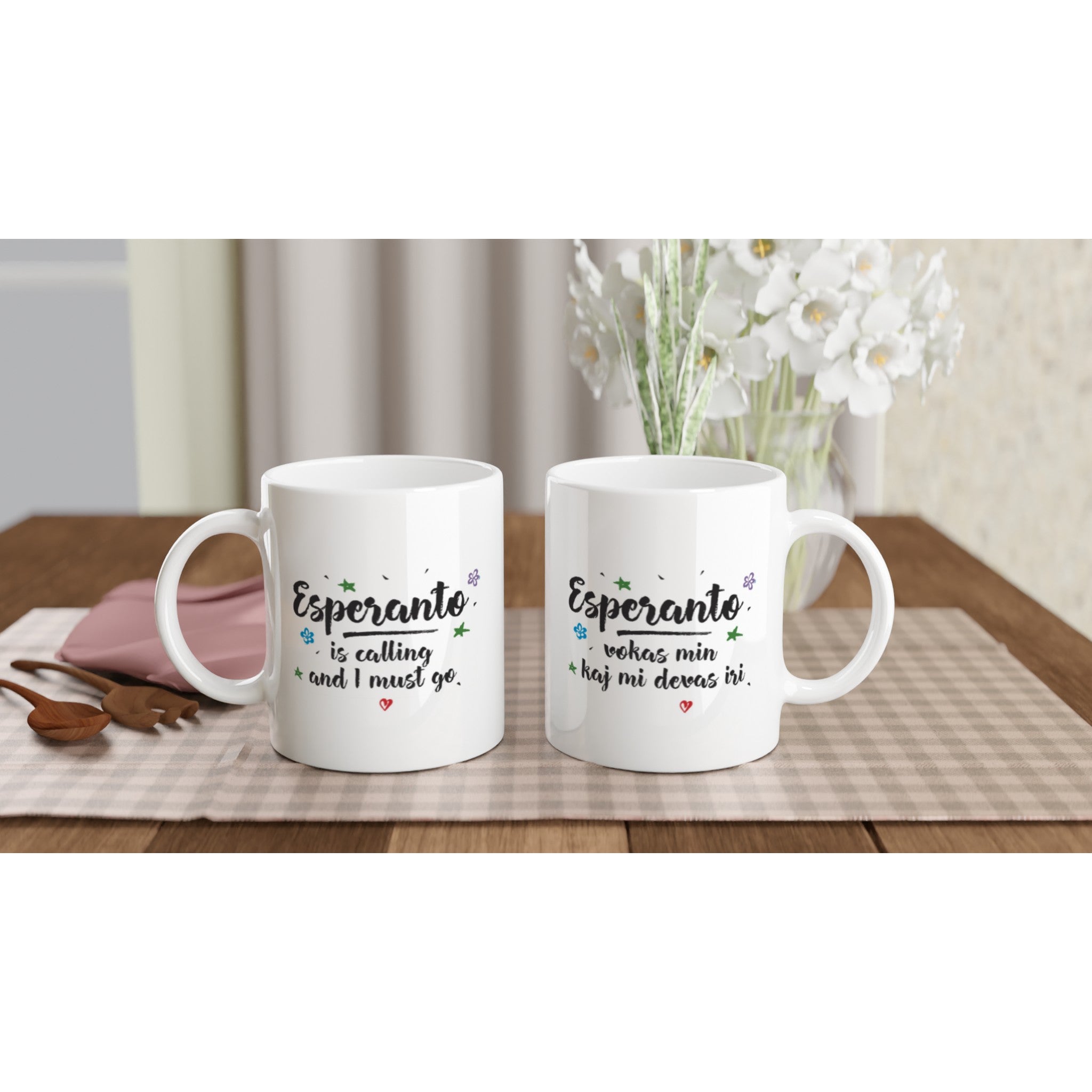 Esperanto is Calling Ceramic Mug