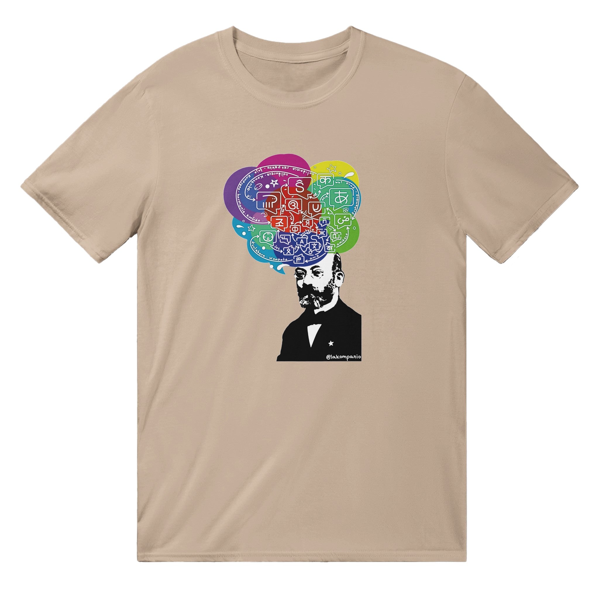 Zamenhof Geniulo Uniseksa T-ĉemizo