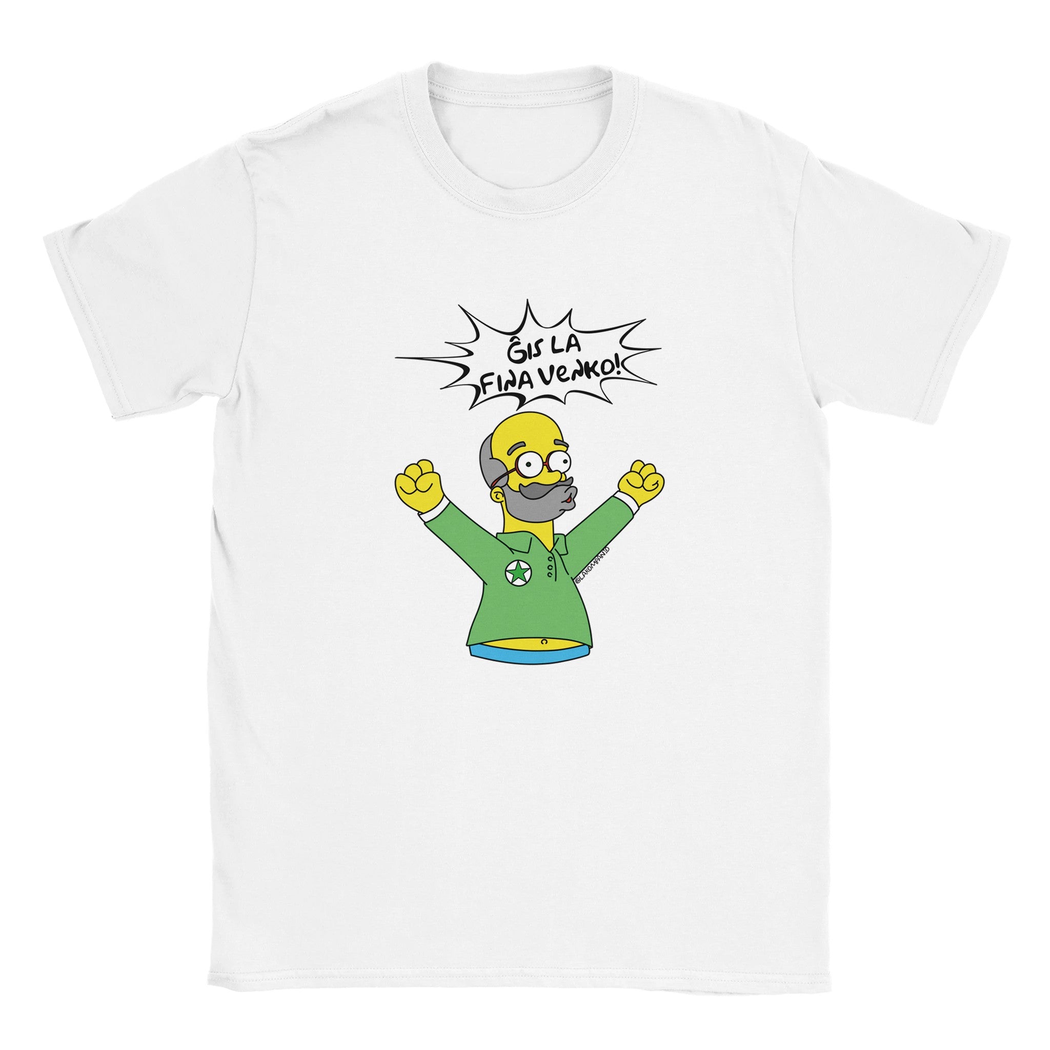 Zampson Ĝis la Fina Venko Uniseksa T-ĉemizo