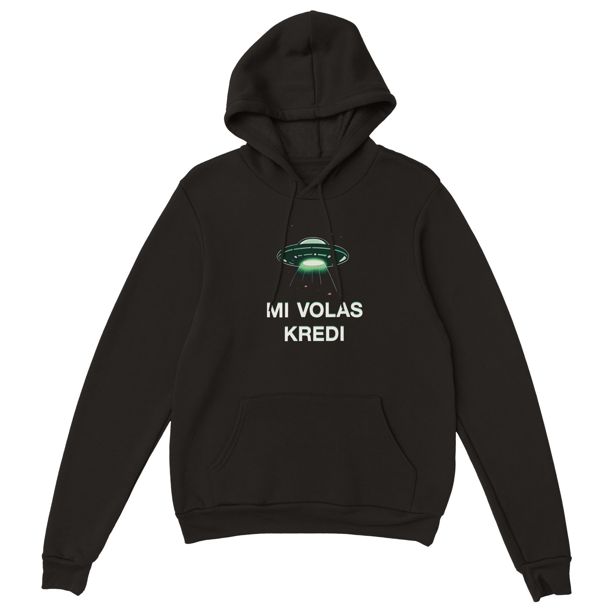 Mi Volas Kredi Unisex Pullover Hoodie