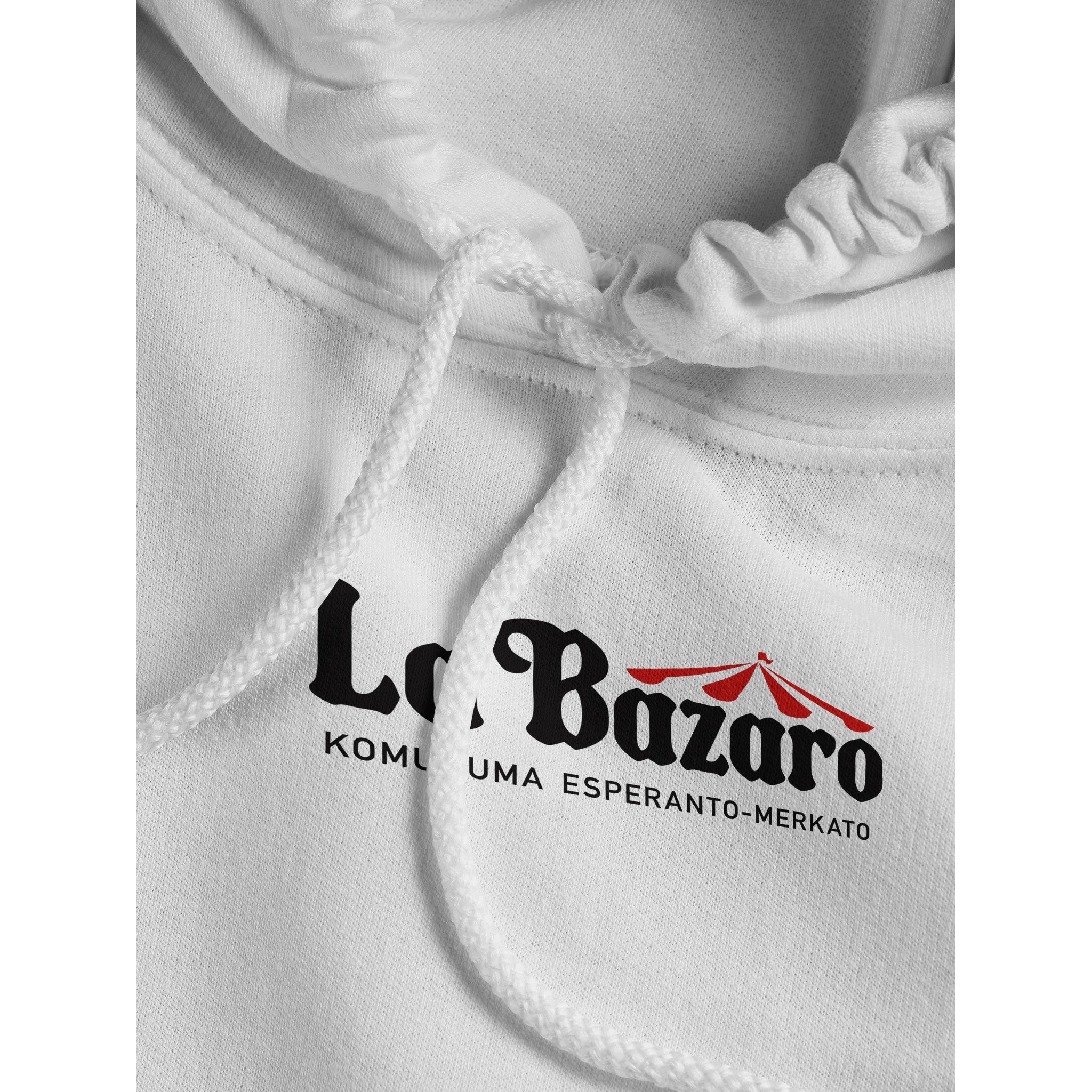 La Bazaro Uniseksa Pulovera Kapuĉo