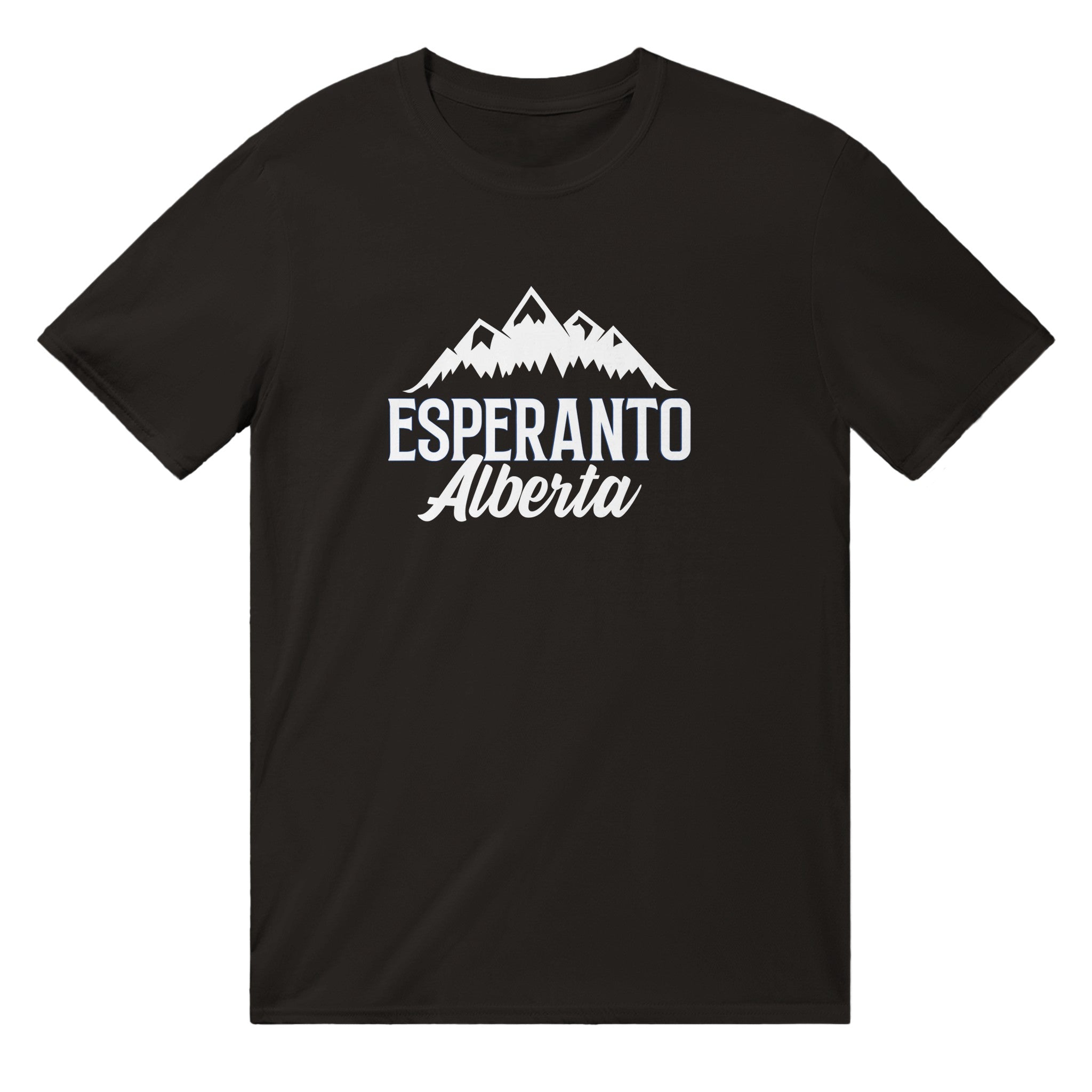 Esperanto Alberta Uniseksa T-ĉemizo