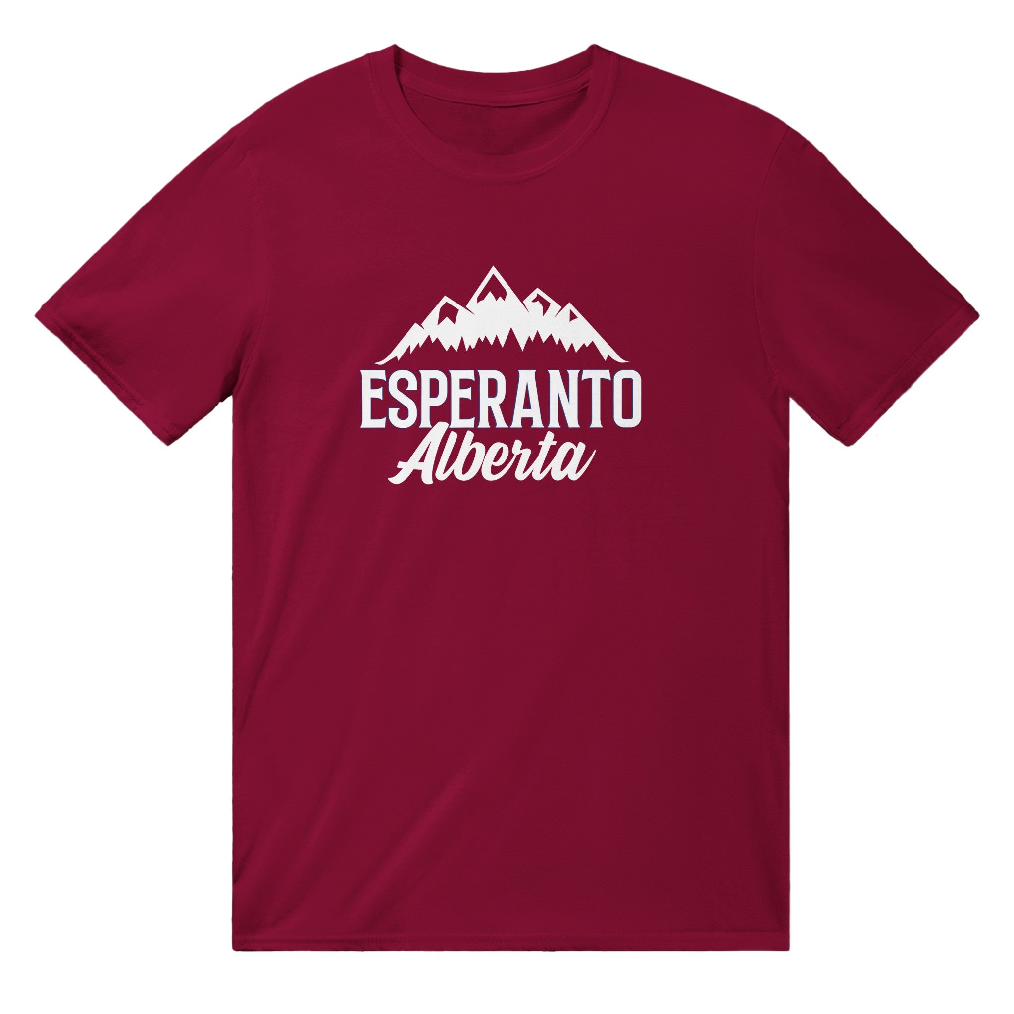 Esperanto Alberta Uniseksa T-ĉemizo