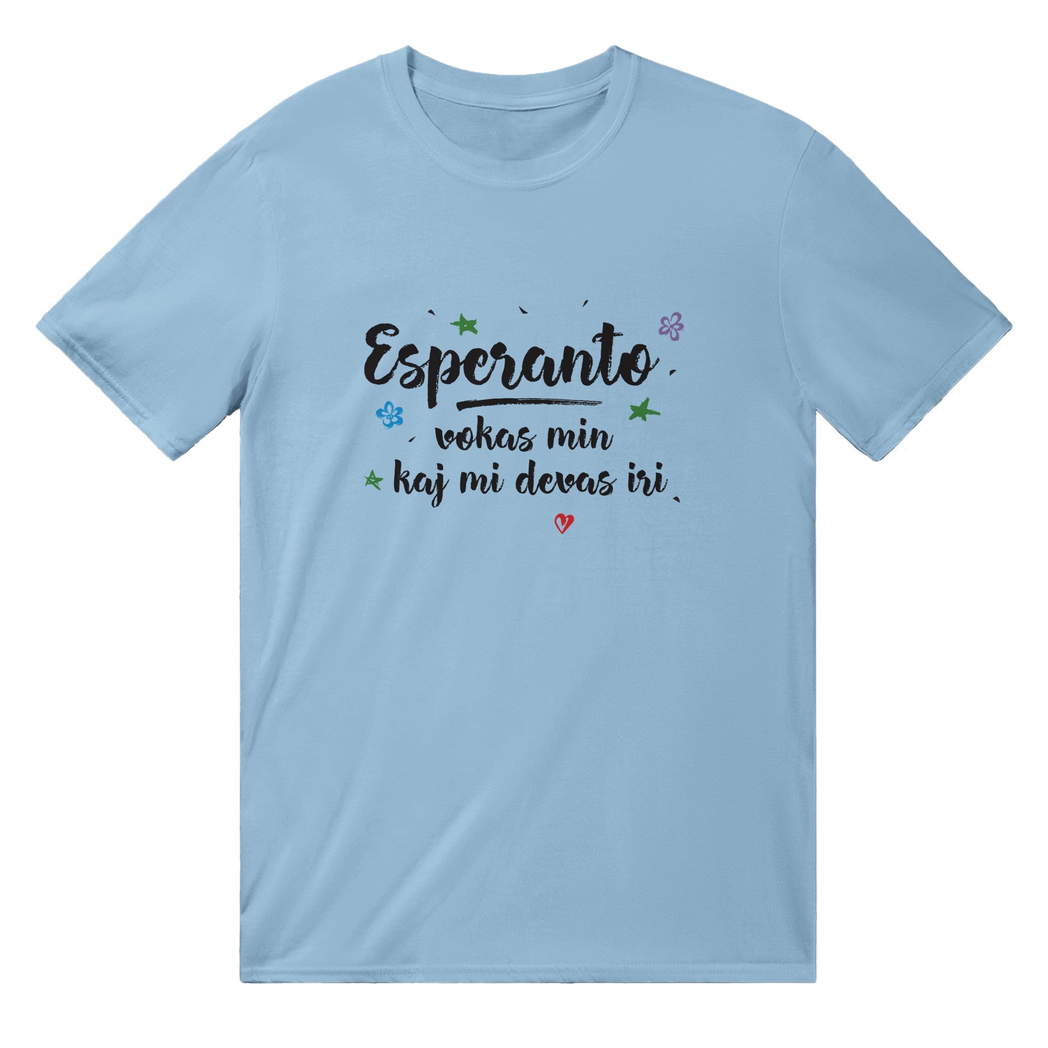 Esperanto Vokas Min Unisex T-shirt