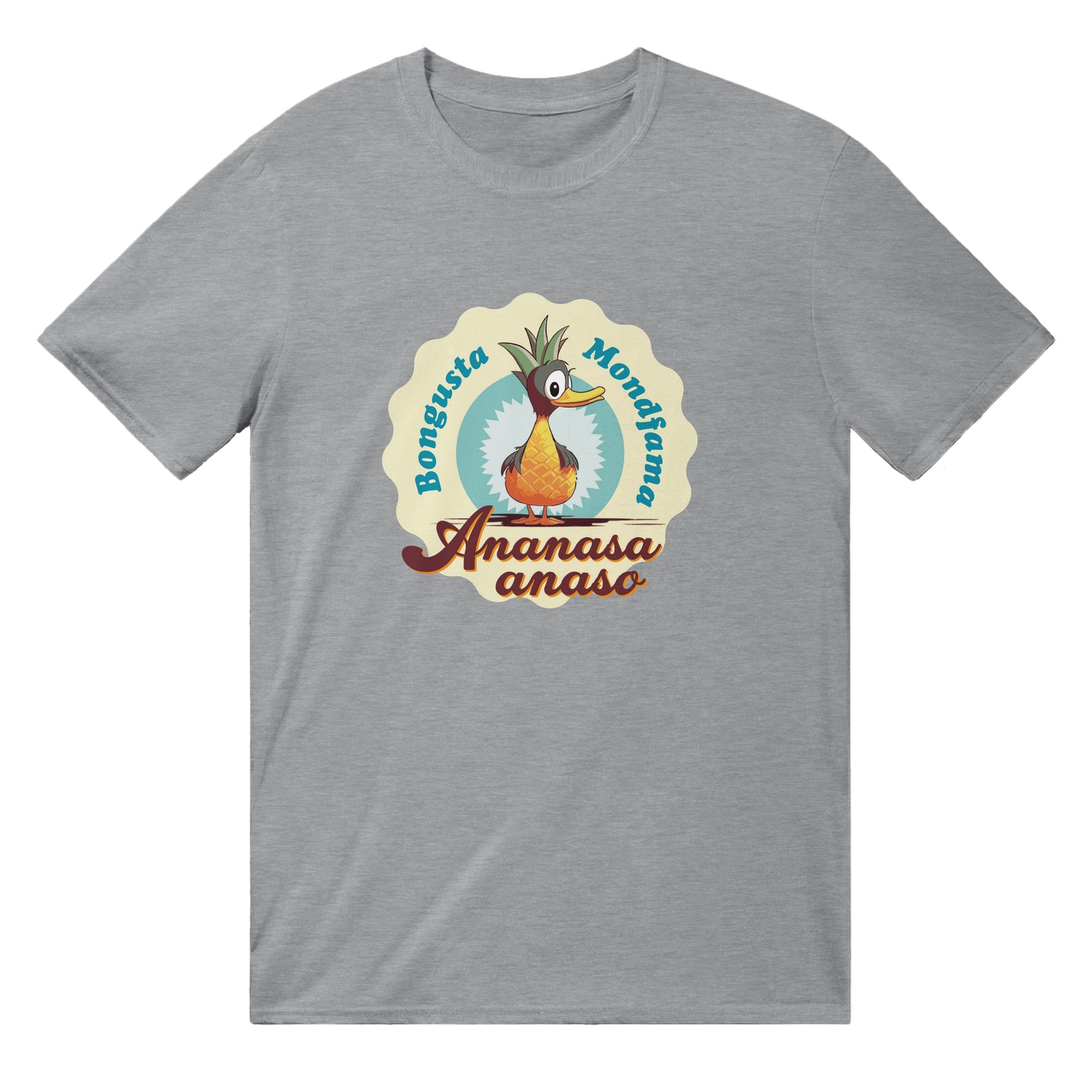 Ananasa Anaso Uniseksa T-ĉemizo