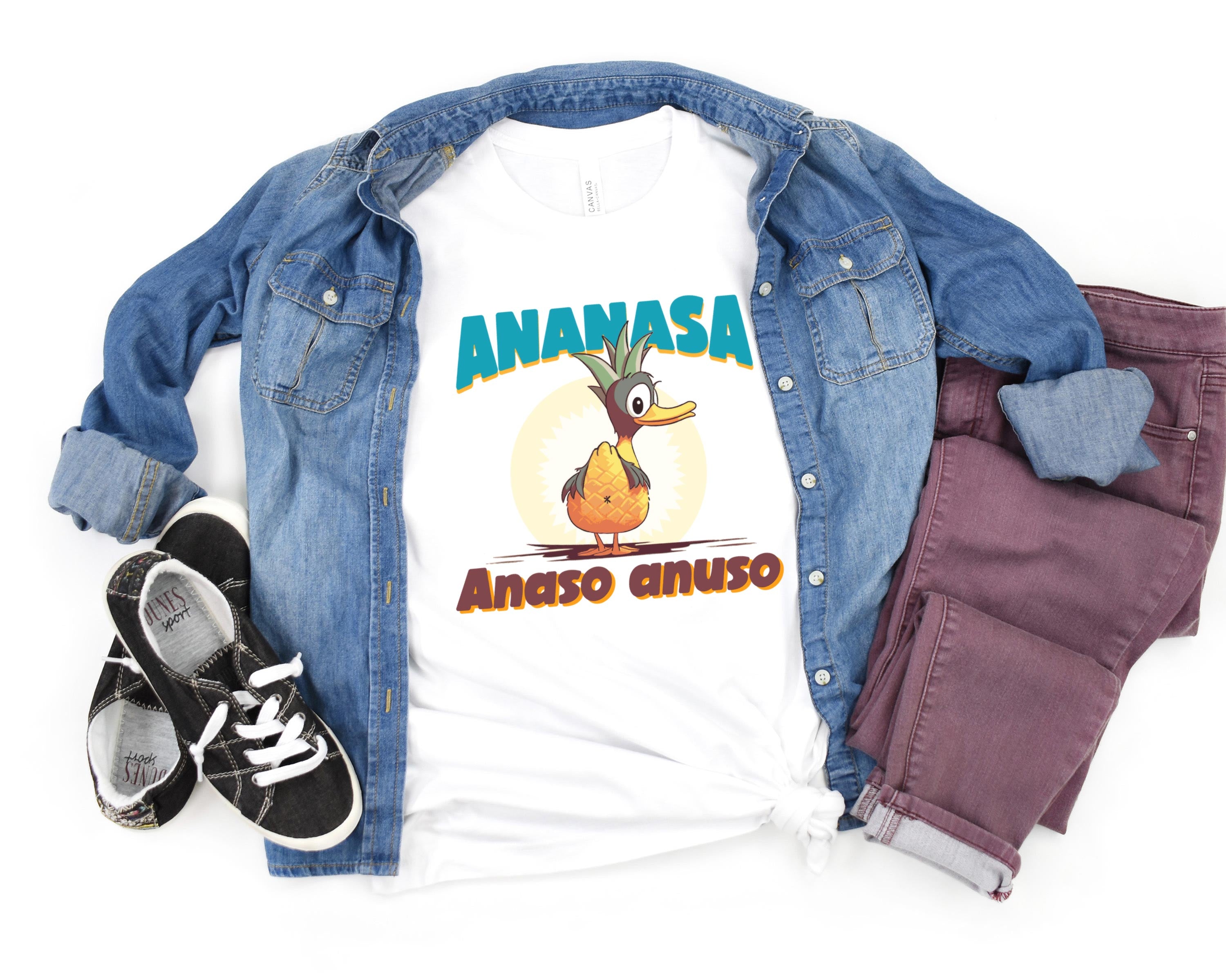 Ananasa Anaso Anuso Unisex T-shirt