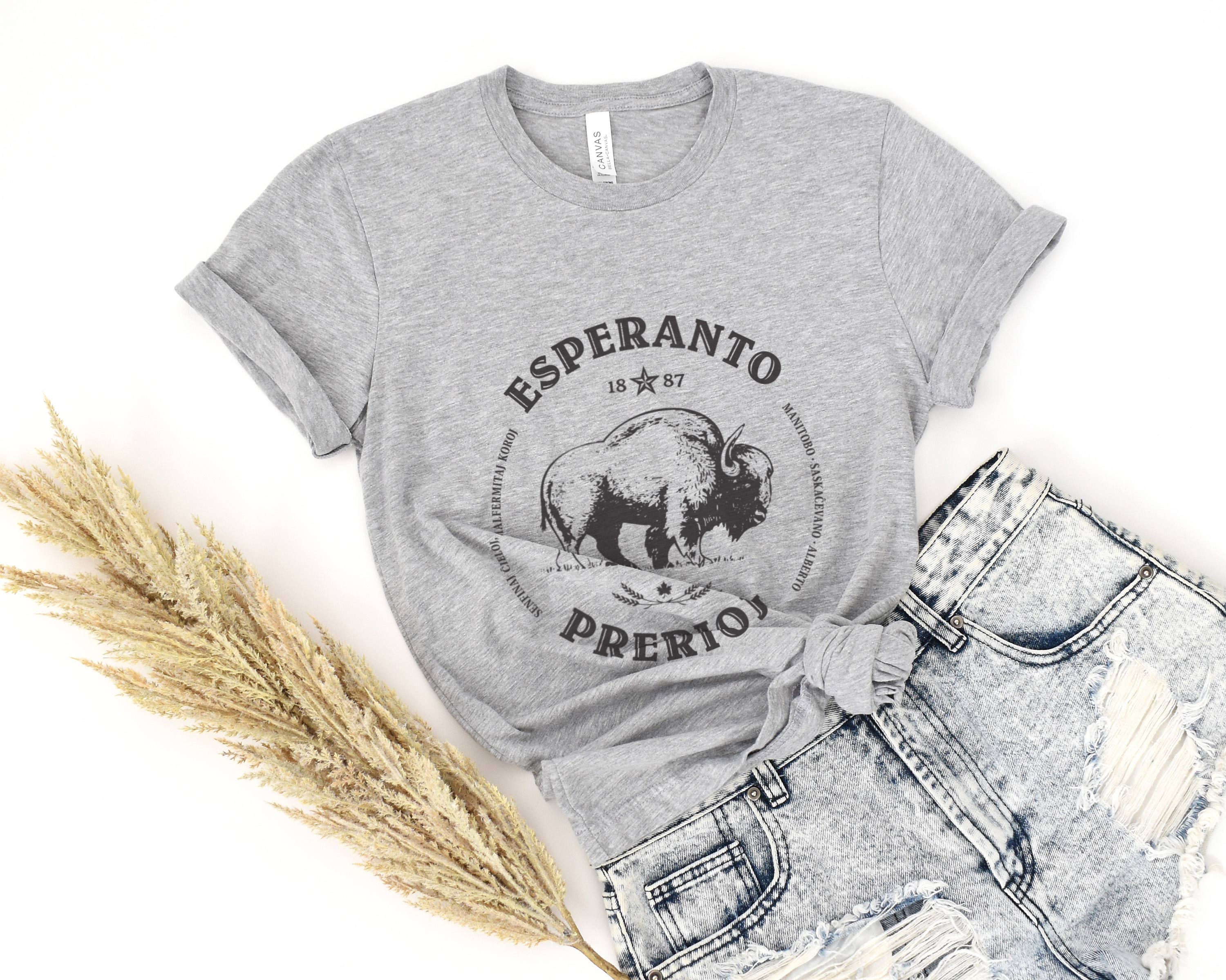 Esperanto Prerioj Unisex T-shirt