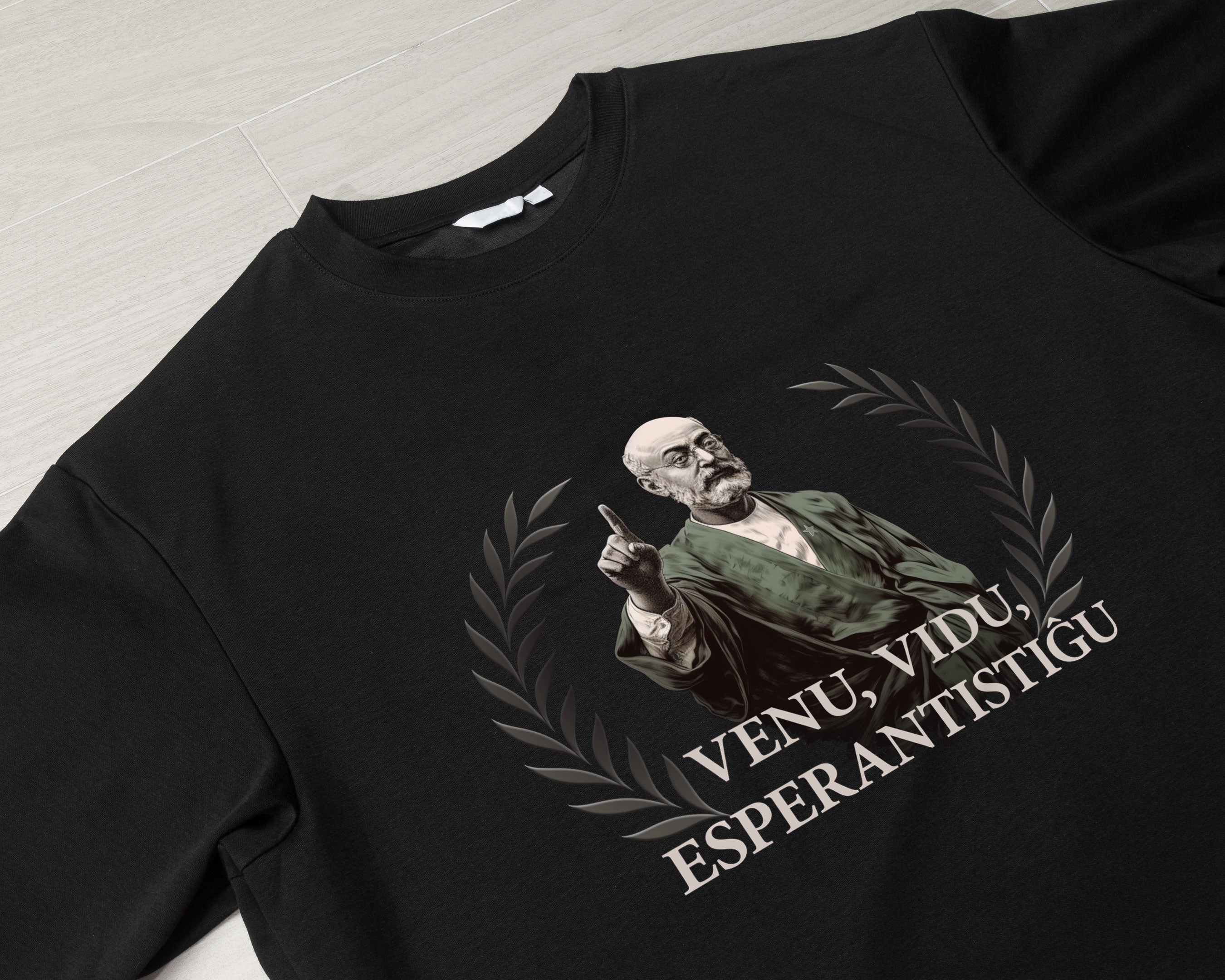 Venu Vidu Esperantistiĝu Unisex T-shirt