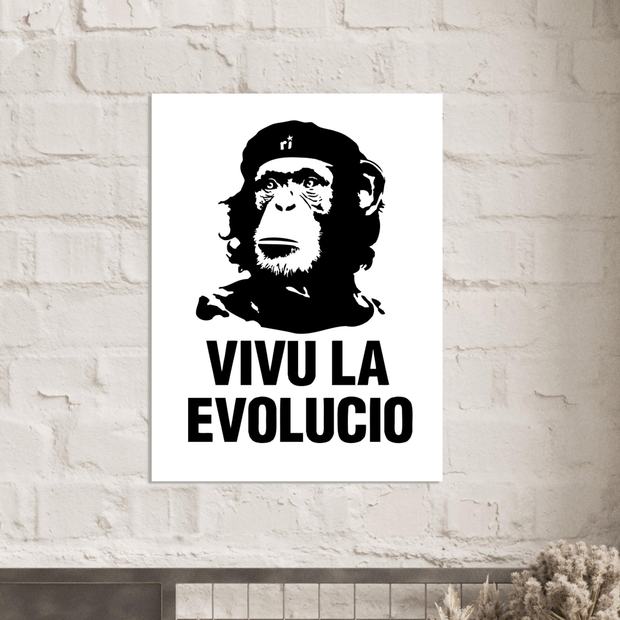 Vivu la Evolucio Matte Poster