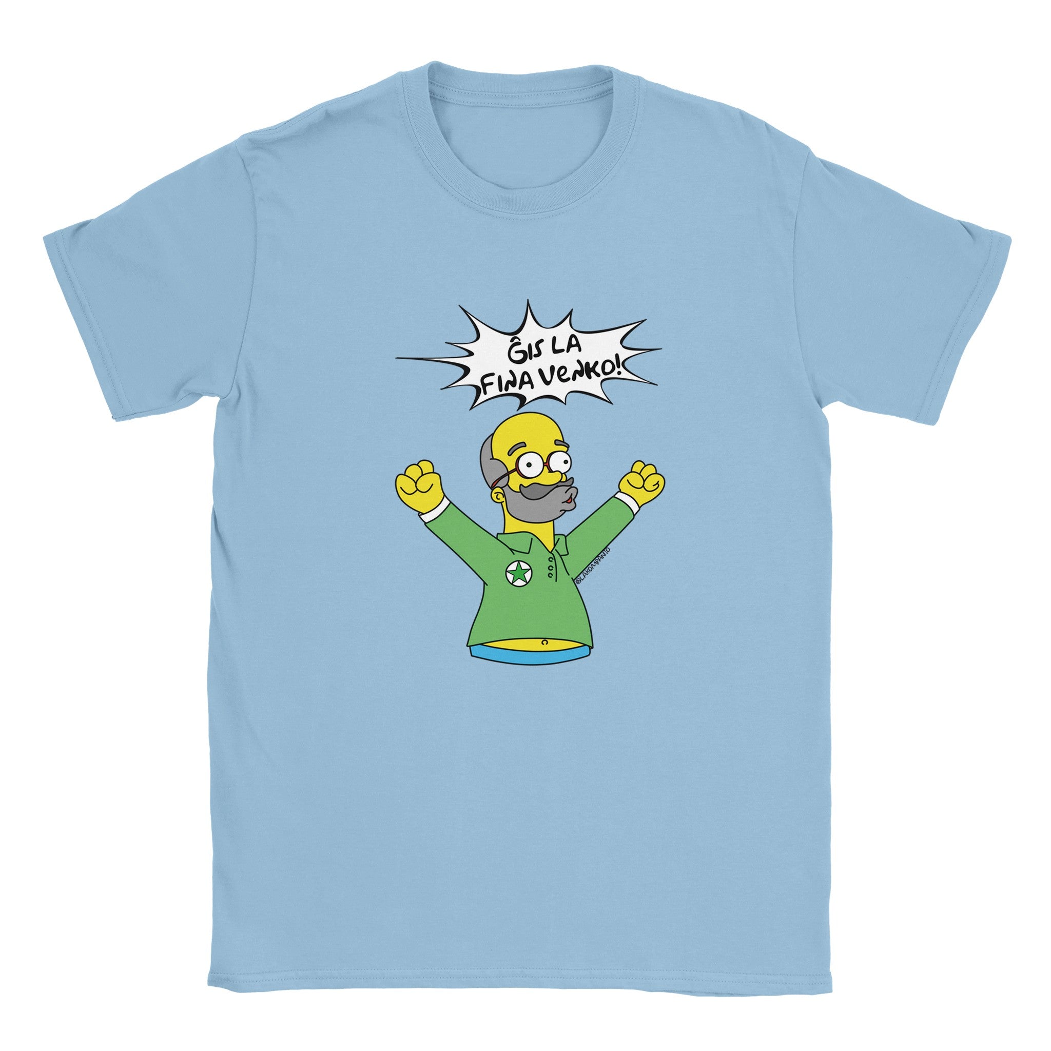 Zampson Ĝis la Fina Venko Uniseksa T-ĉemizo