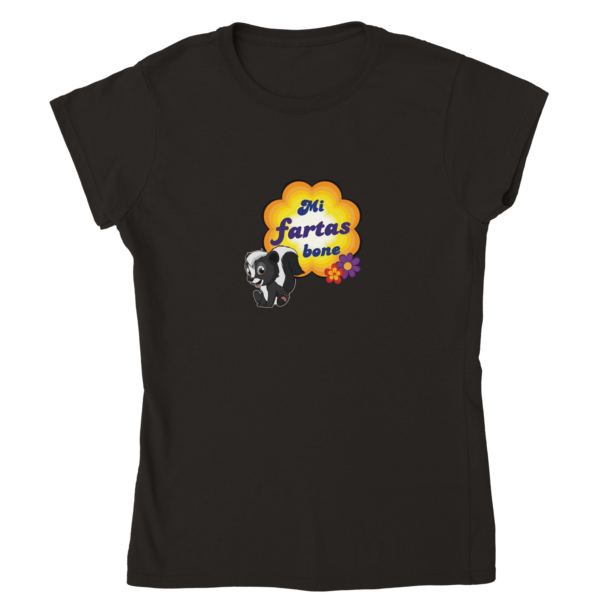Mi Fartas Bone Womens T-shirt