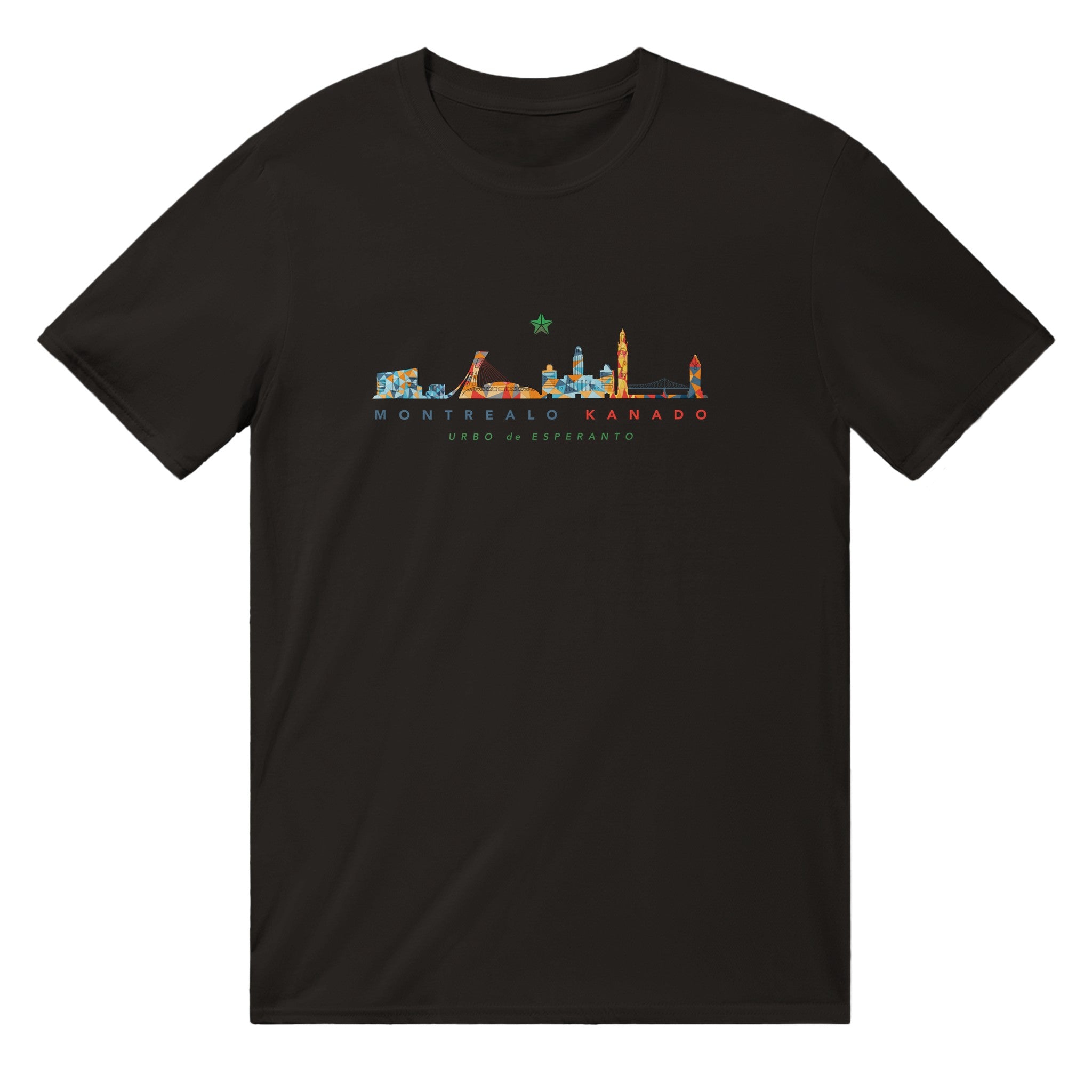 Montrealo Kristala Uniseksa T-ĉemizo