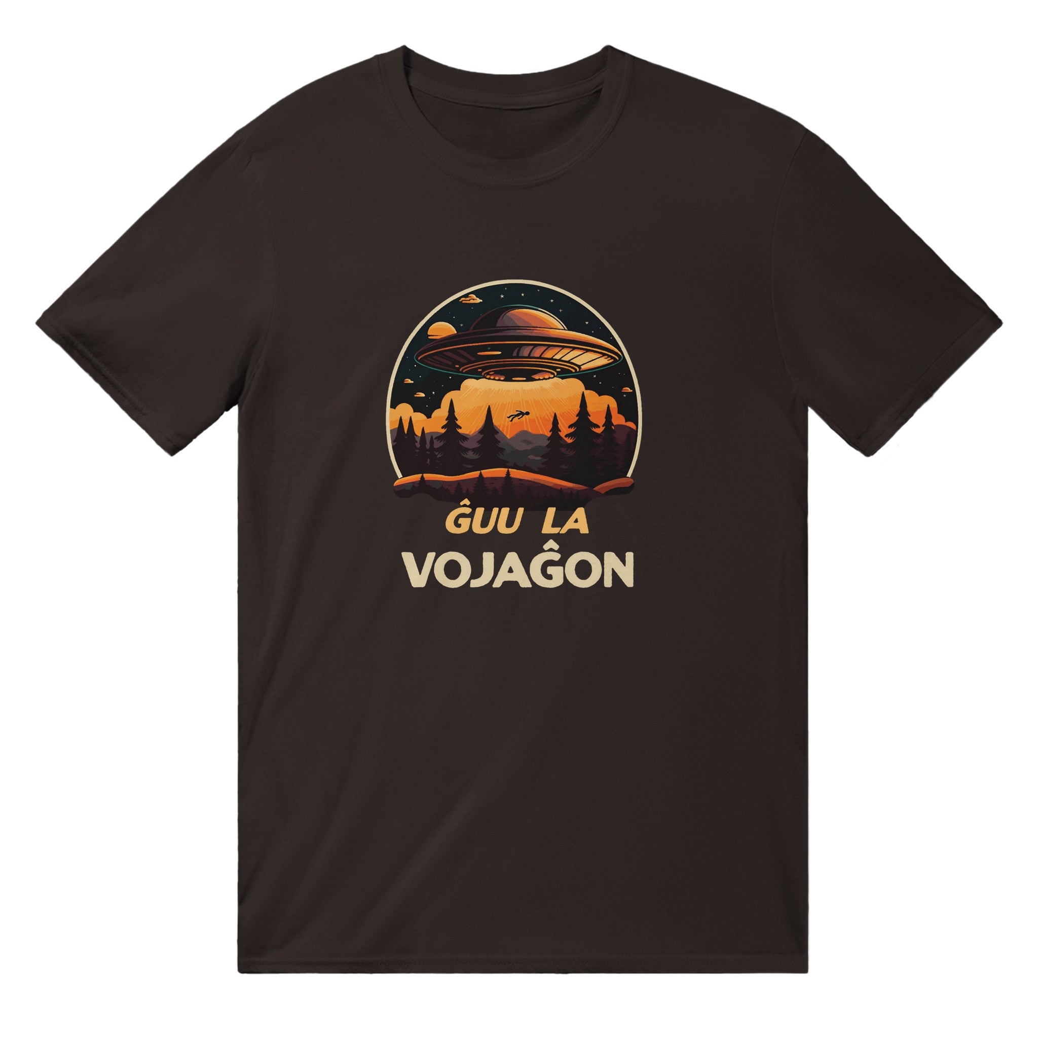 Ĝuu la Vojaĝon Unisex T-shirt