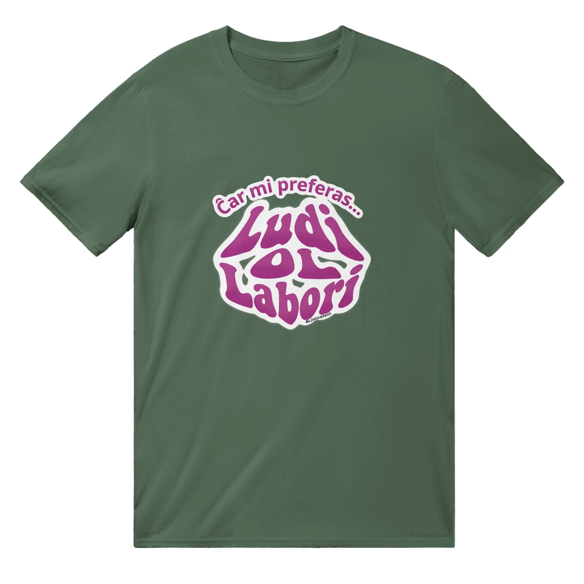 Mi Preferas Ludi Uniseksa T-ĉemizo