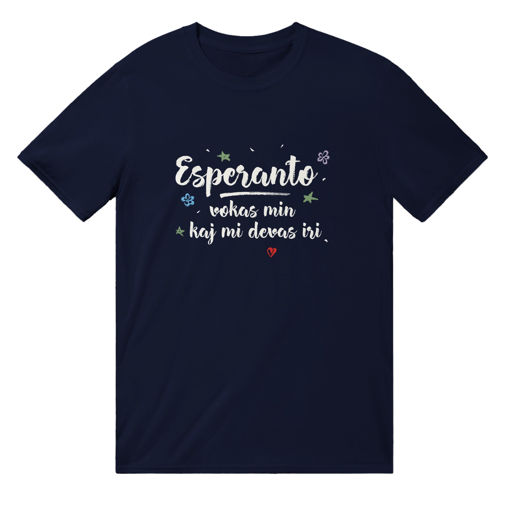 Esperanto Vokas Min Unisex T-shirt