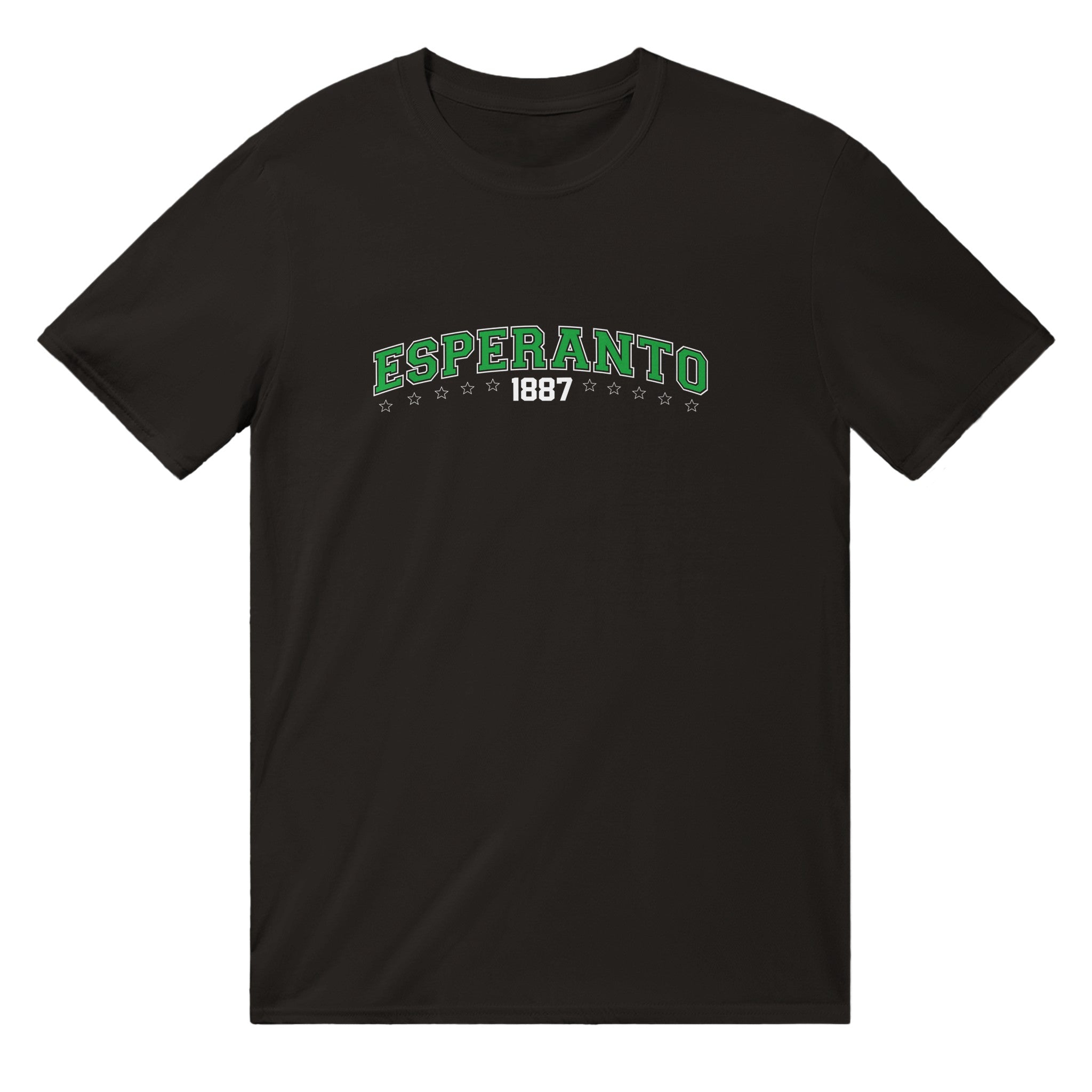 Esperanto-Universitato Uniseksa T-ĉemizo