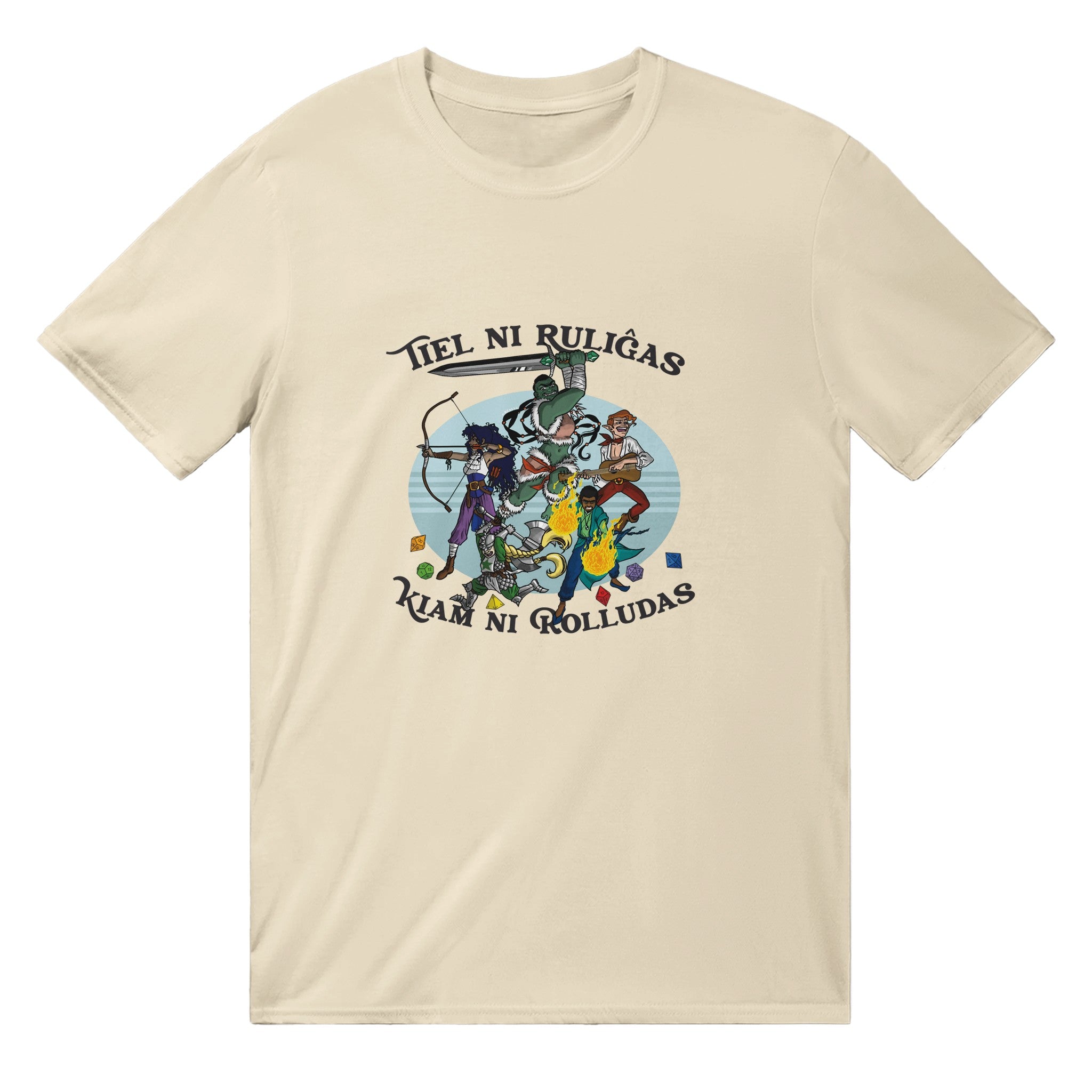 Tiel Ni Ruliĝas Unisex T-shirt