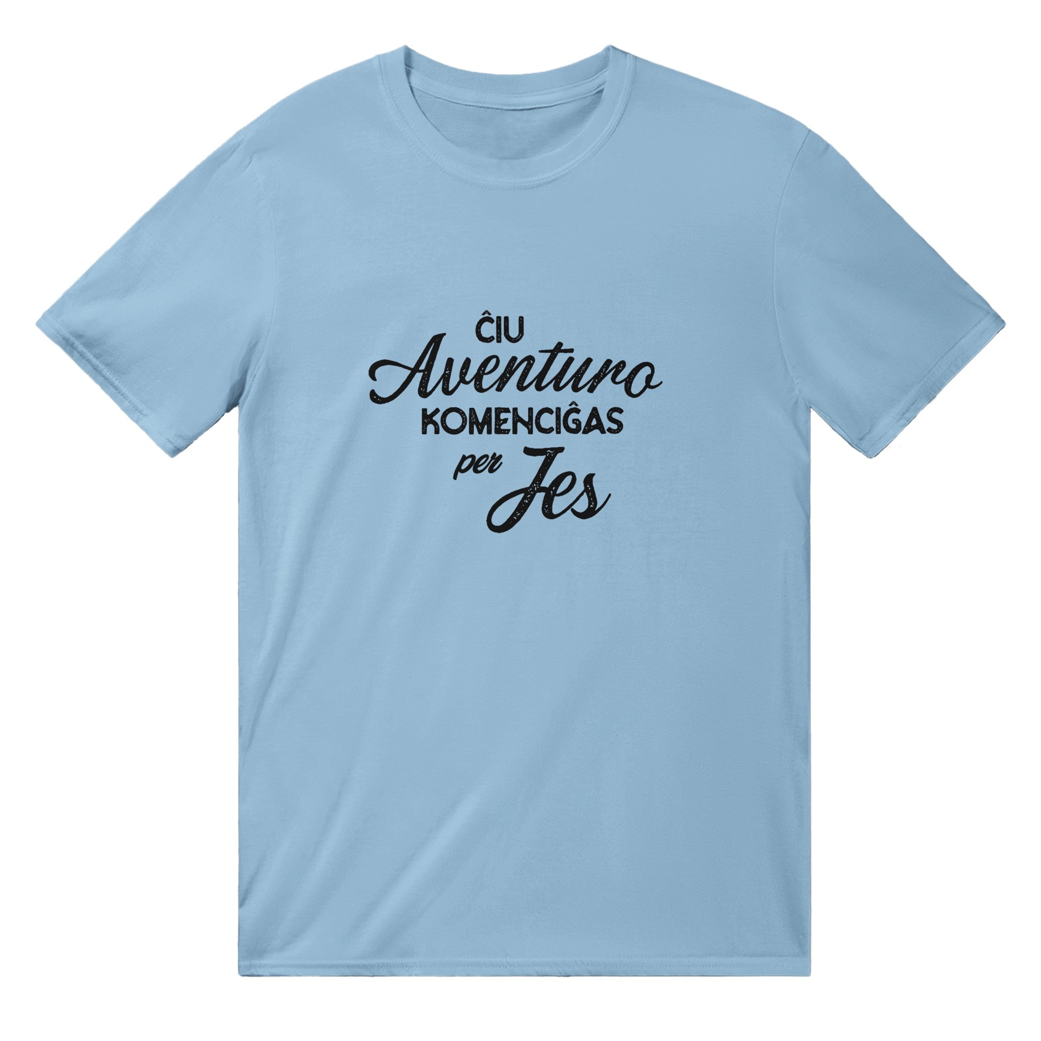 Ĉiu Aventuro Unisex T-shirt