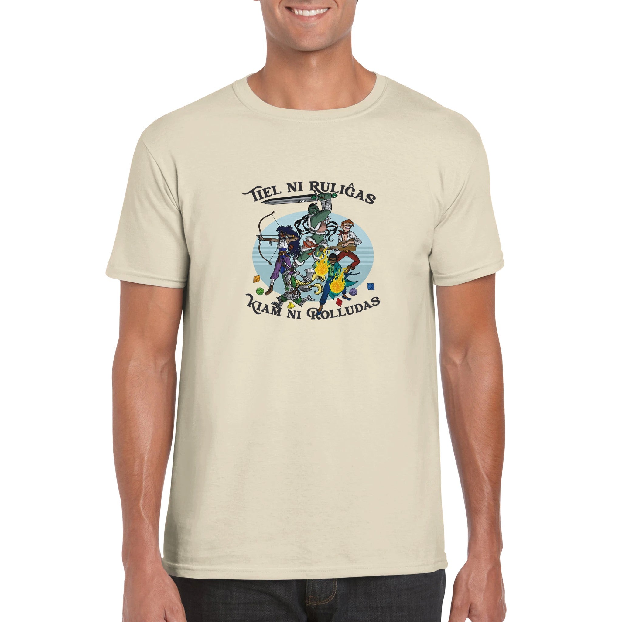 Tiel Ni Ruliĝas Uniseksa T-ĉemizo