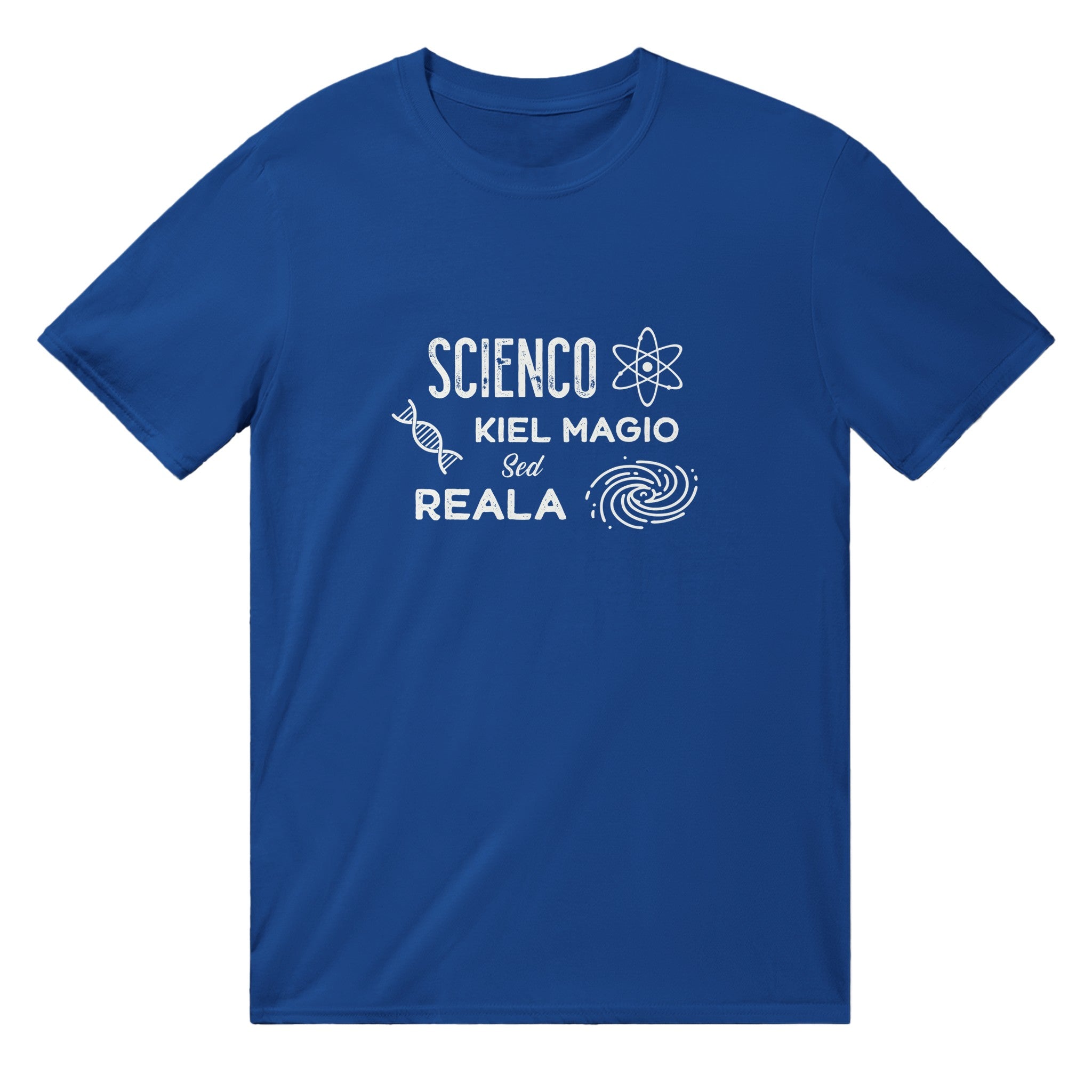 Scienco: Kiel Magio sed Reala Uniseksa T-ĉemizo