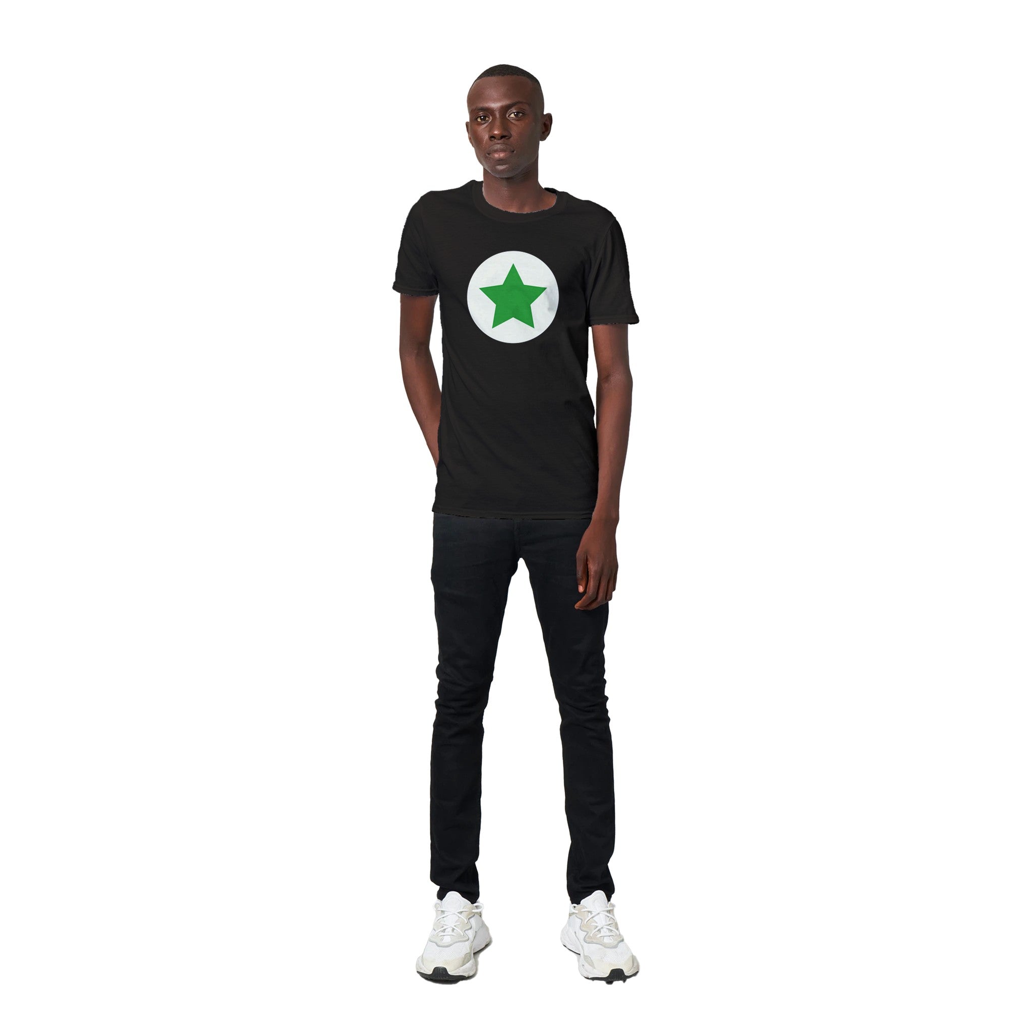 Verda Stelo Uniseksa T-ĉemizo