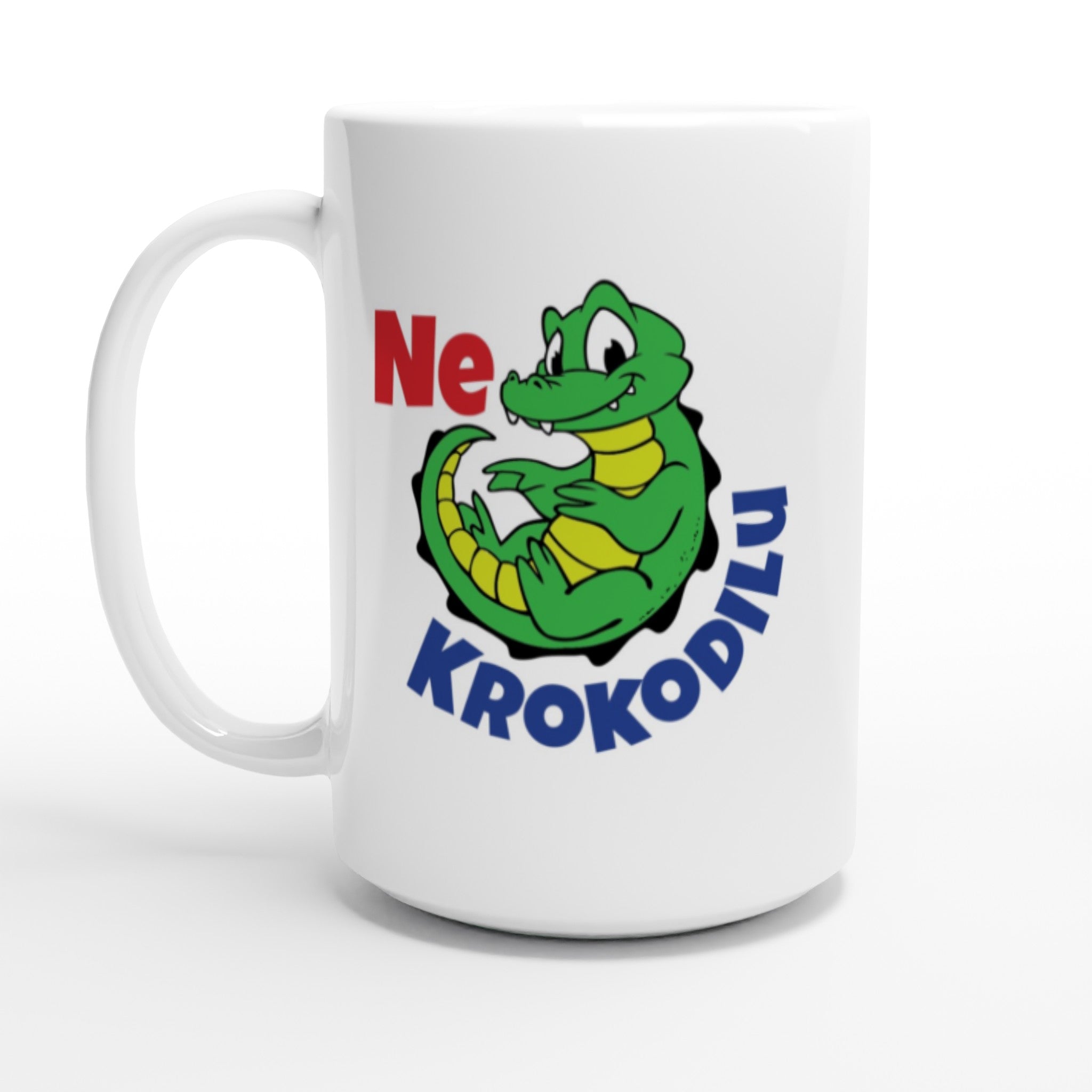 Ne Krokodilu Ceramic Mug