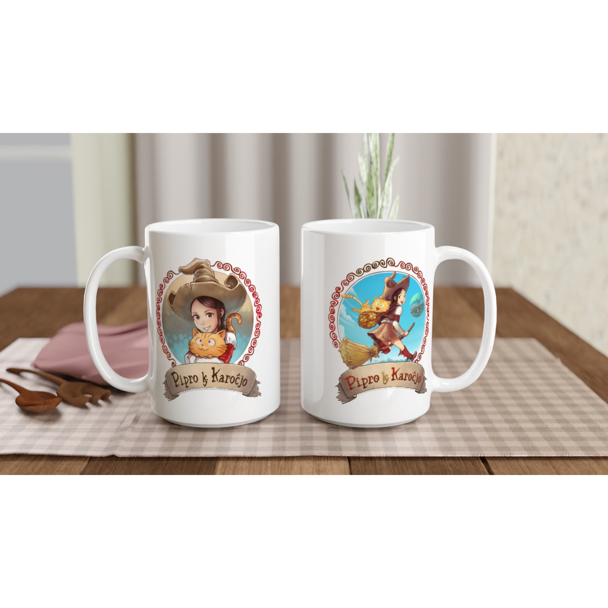 Pipro & Karoĉjo Mug