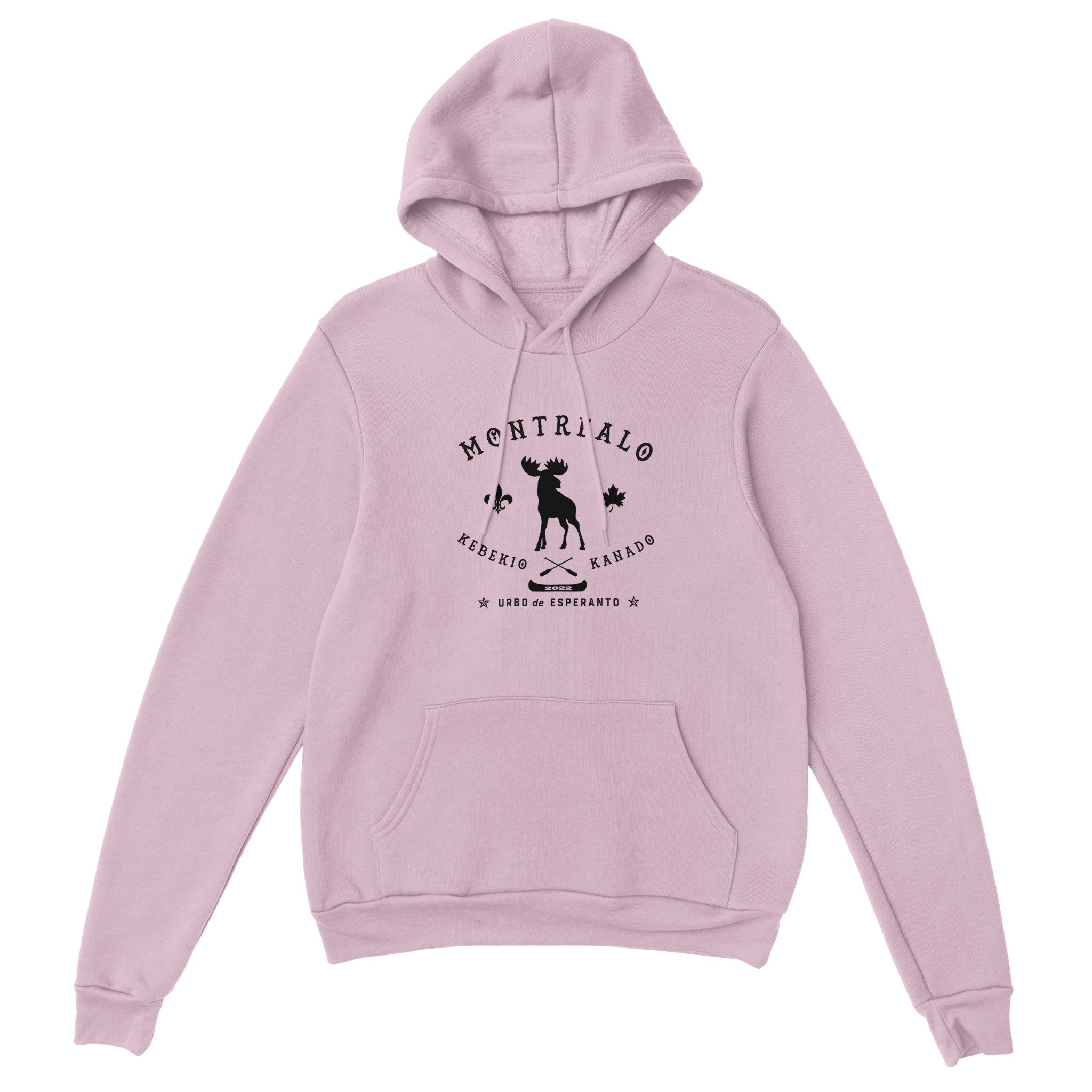 Montrealo Urbo de Esperanto Klasika Unisex Hoodie