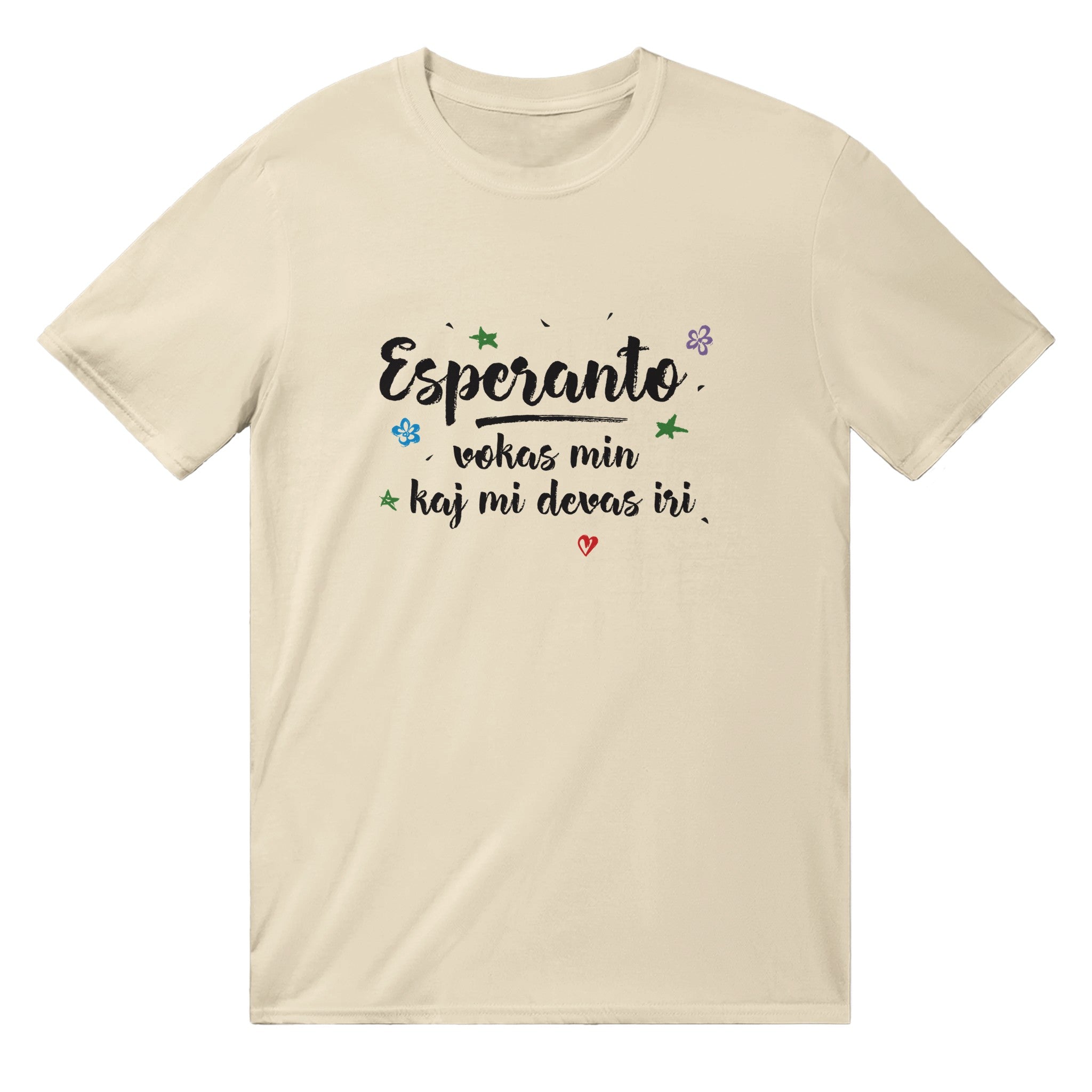 Esperanto Vokas Min Uniseksa T-ĉemizo