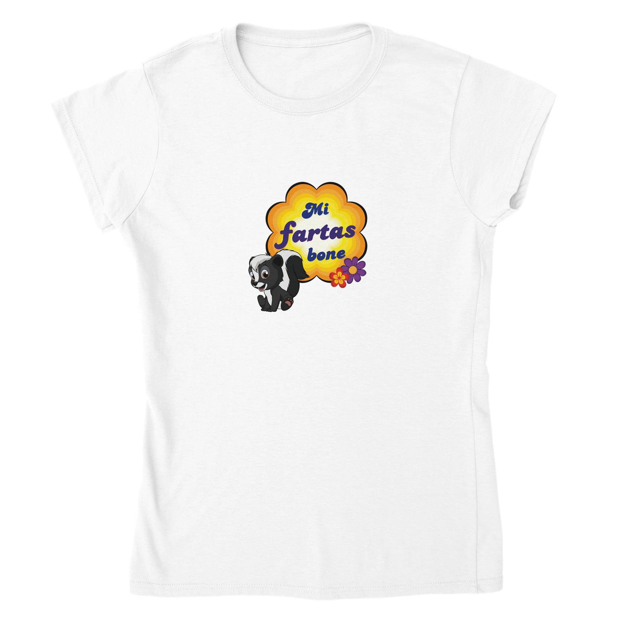 Mi Fartas Bone Womens T-shirt
