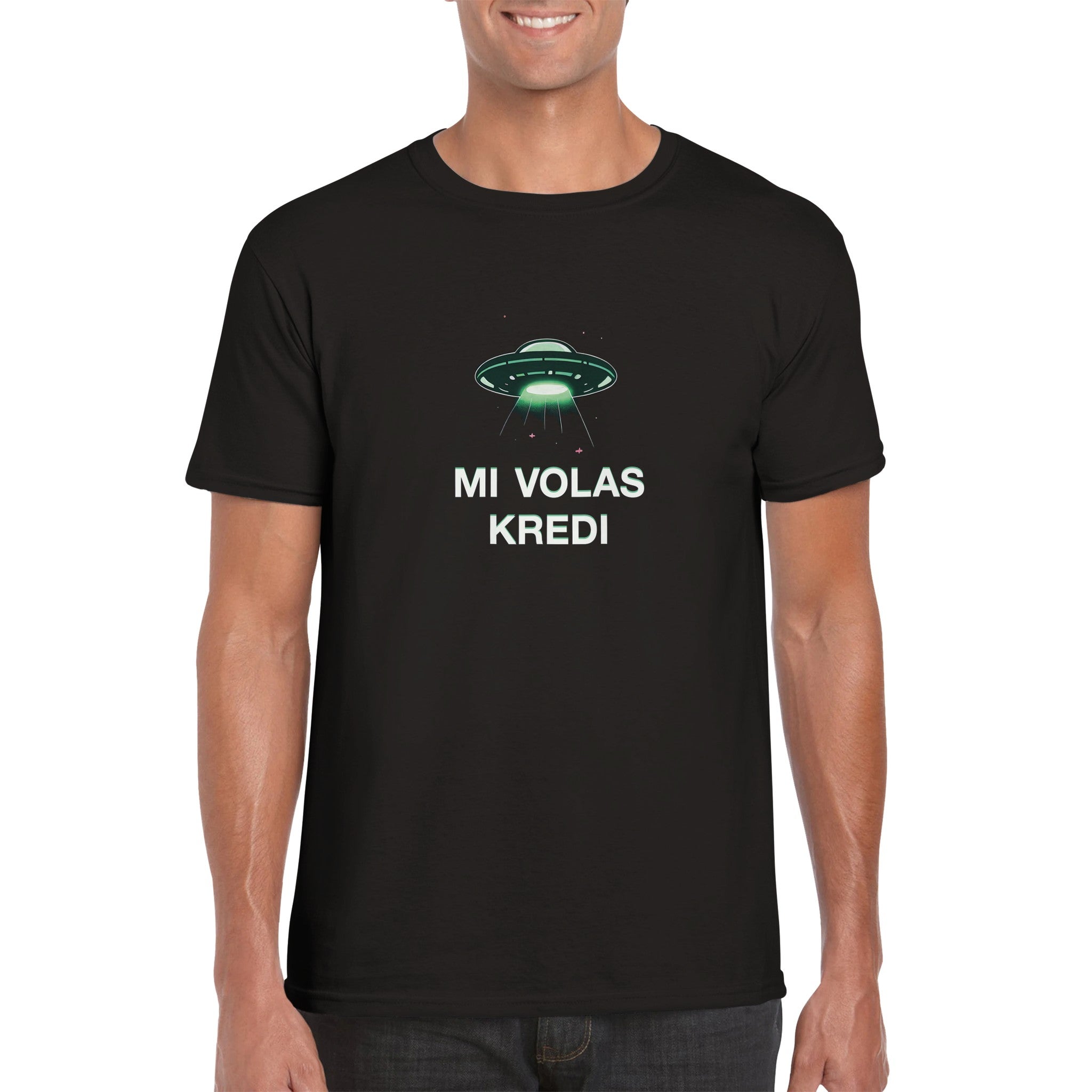 Mi Volas Kredi Unisex T-shirt